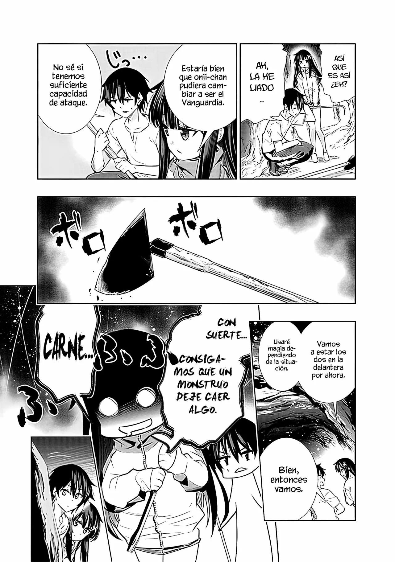 Chikashitsu Dungeon: Binbou Kyoudai wa Goraku wo Motomete Saikyou e Vol. 1 Ch. 3 第9页