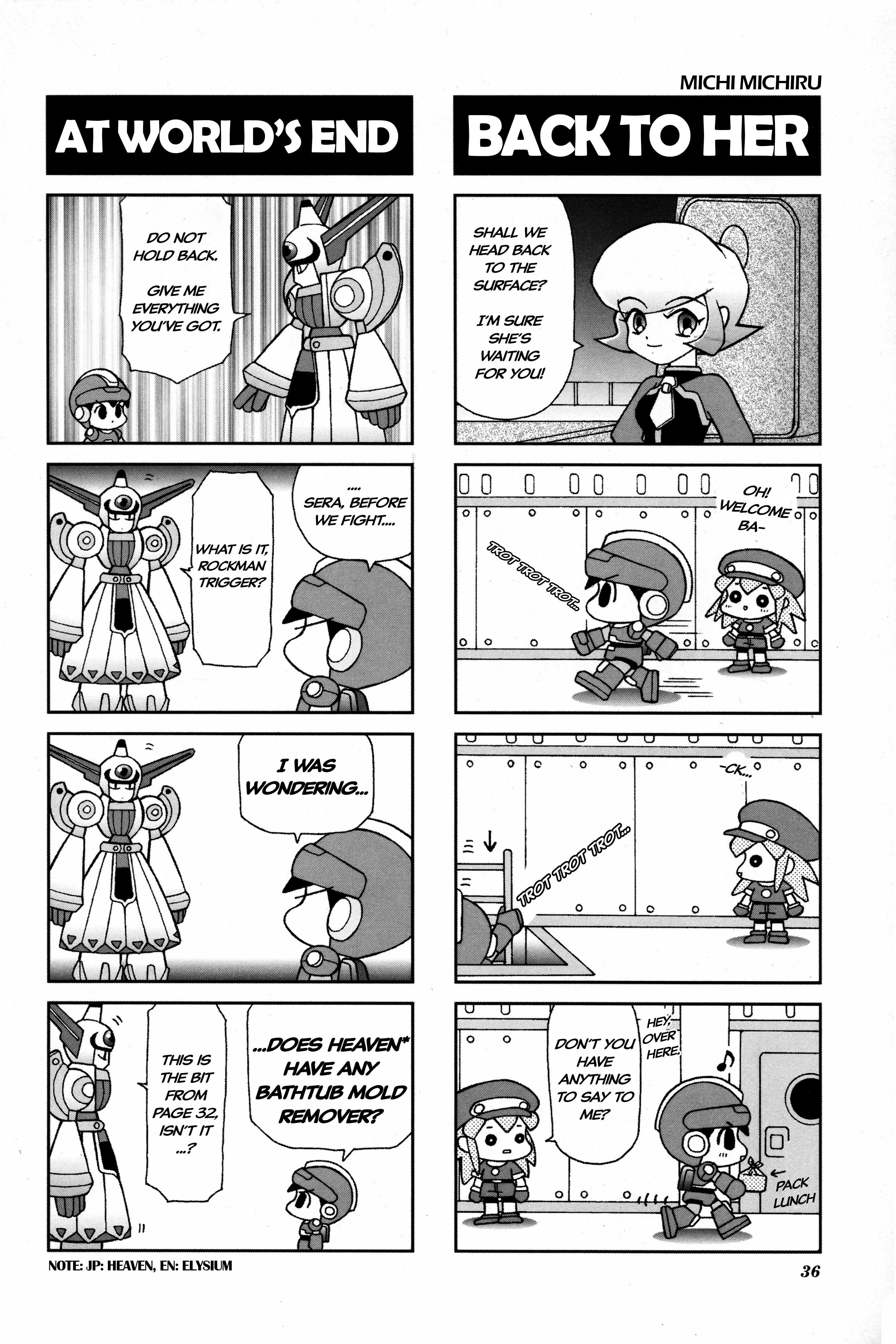 Rockman DASH2 4Koma Gag Battle Rock Volnutt, the Young Digouter's Challenge 第5页