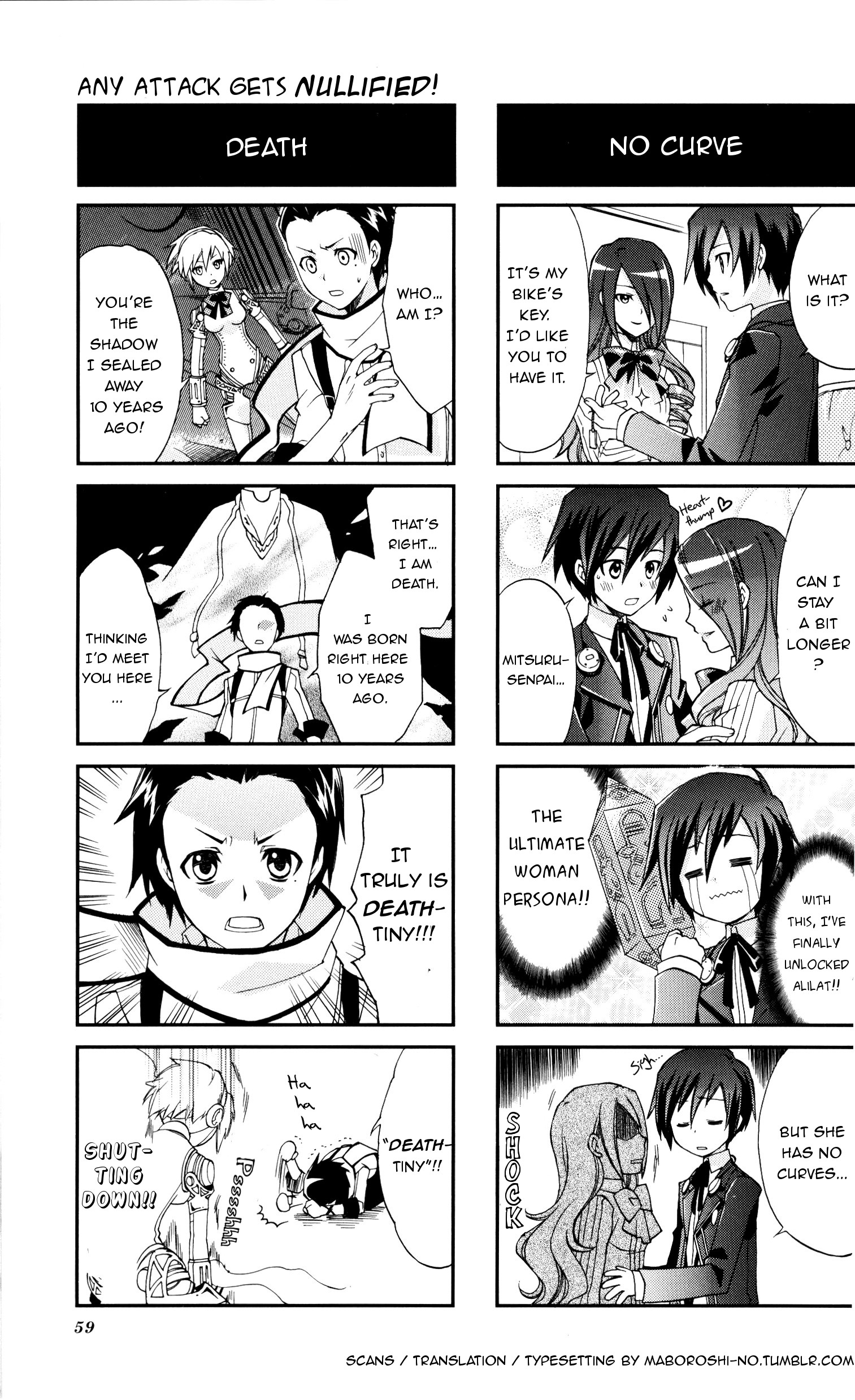 Persona 3 4koma Gag Battle Any attack gets nullified! (Artist: Hayase Reku) 第6页
