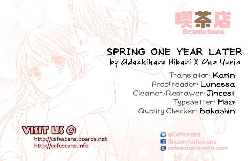 Spring One Year Later 第1页
