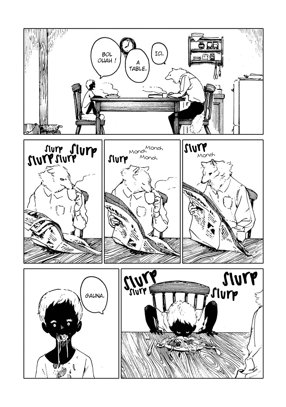 Ishu Renai Monogatarishuu Ookami Ningen to Ningen Ookami. (Nagabe) 第8页