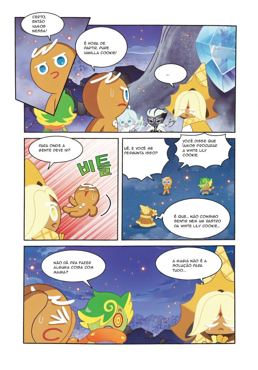 Cookie Run Kingdom Original NEW Comic Book Recomeçando 第1页