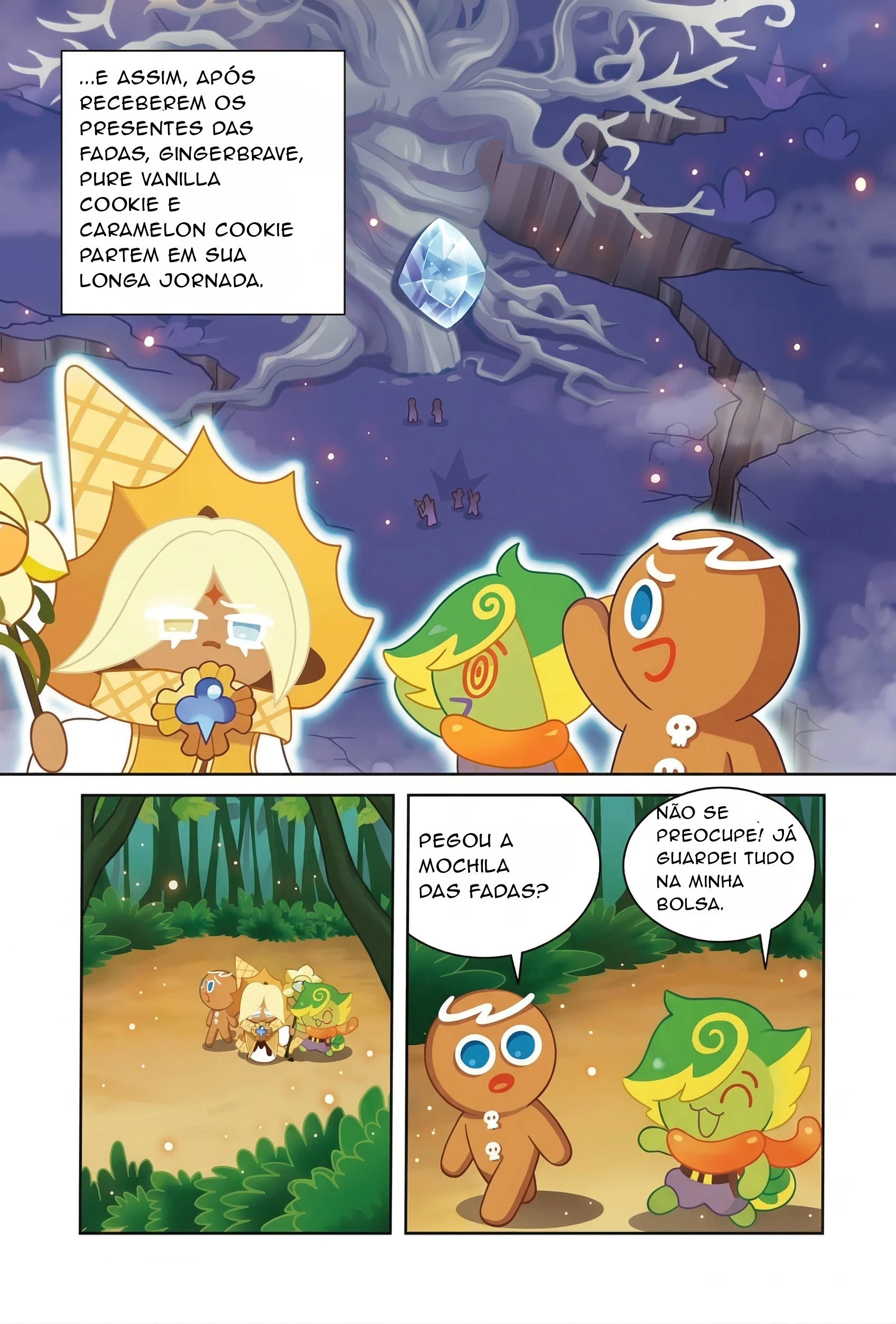 Cookie Run Kingdom Original NEW Comic Book Recomeçando 第11页