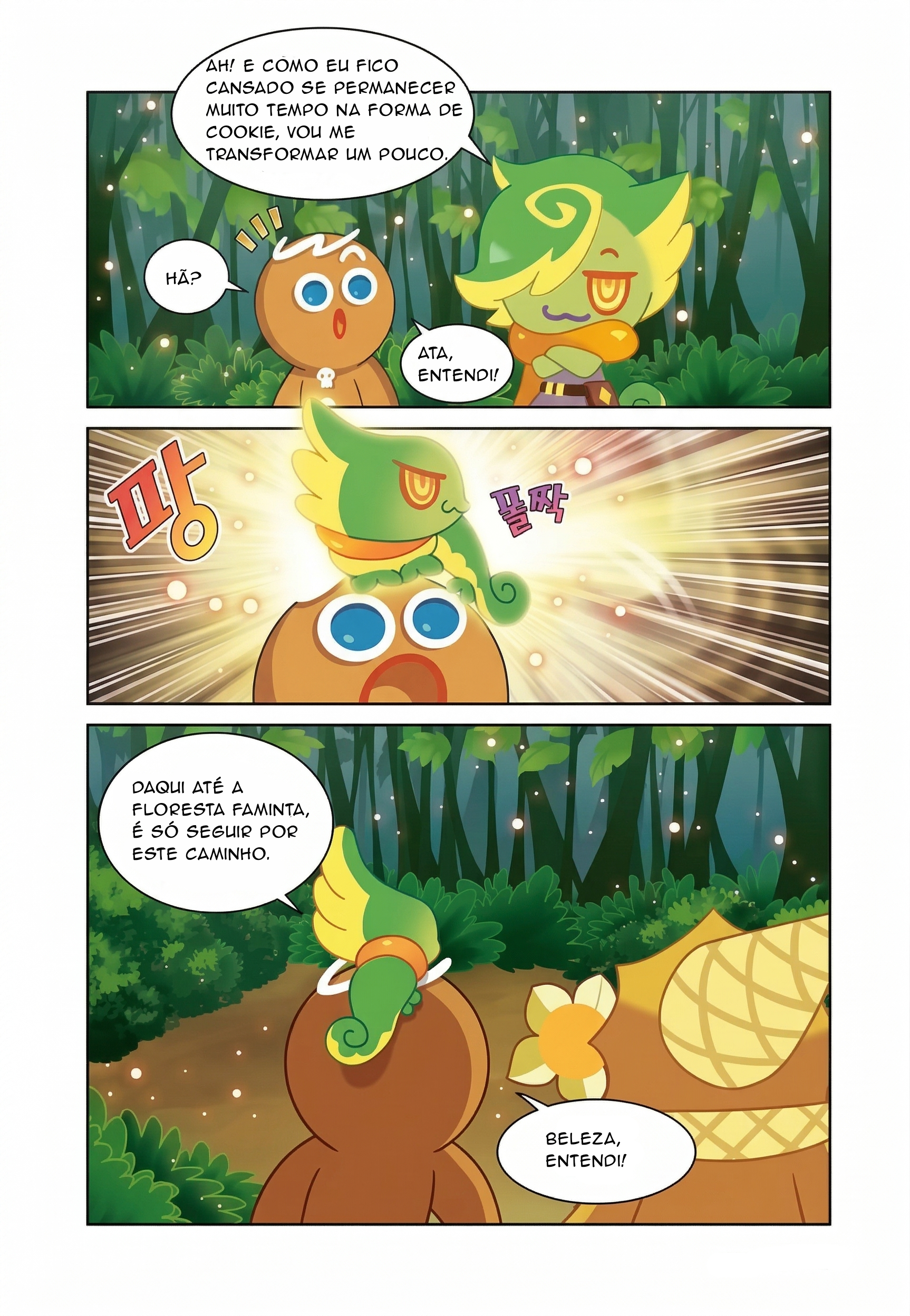 Cookie Run Kingdom Original NEW Comic Book Recomeçando 第12页