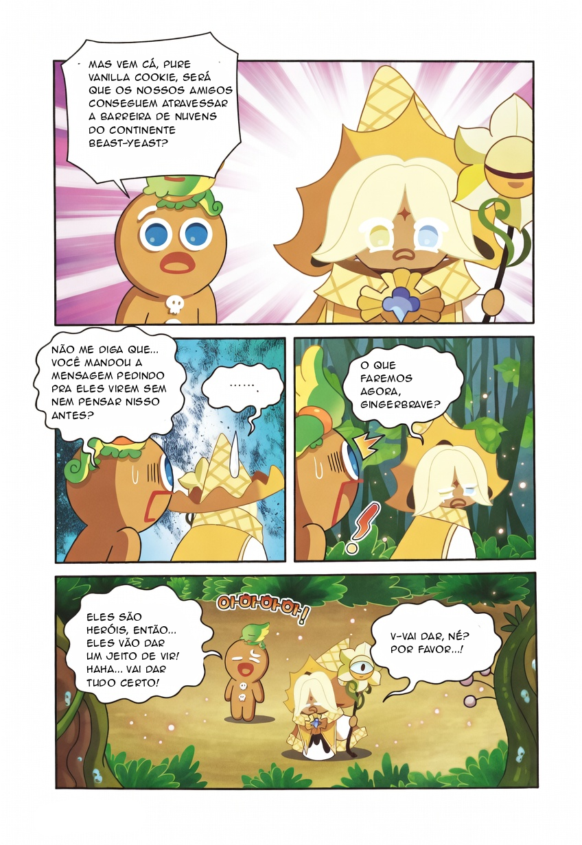 Cookie Run Kingdom Original NEW Comic Book Recomeçando 第17页