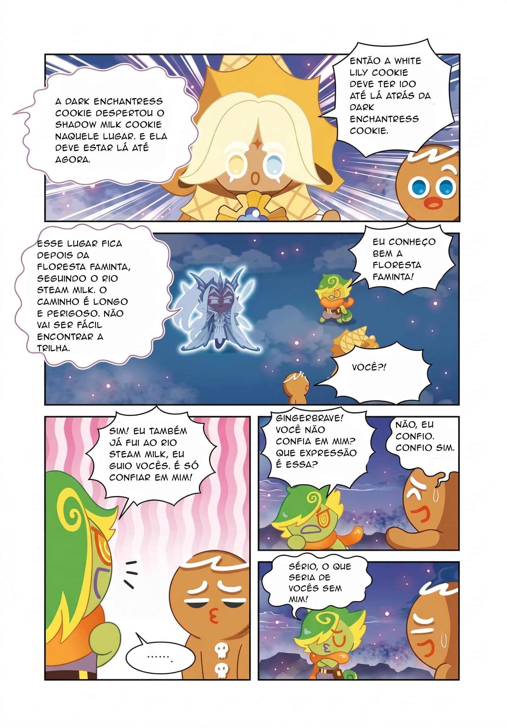 Cookie Run Kingdom Original NEW Comic Book Recomeçando 第7页