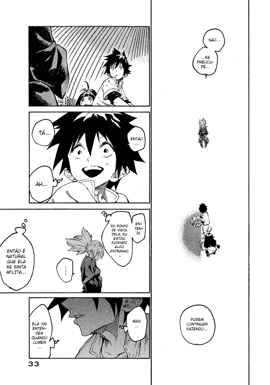 Mazumeshi Elf to Yuuboku gurashi A porta que leva as campinas 第32页