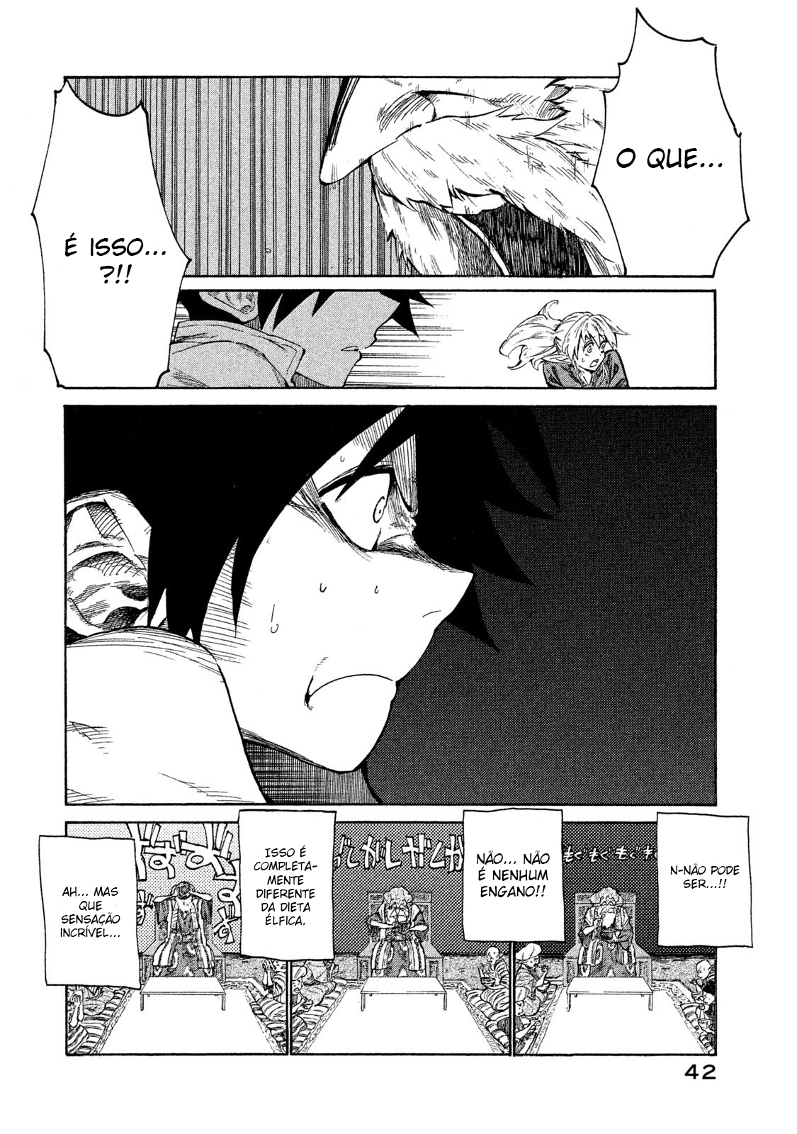 Mazumeshi Elf to Yuuboku gurashi A porta que leva as campinas 第41页