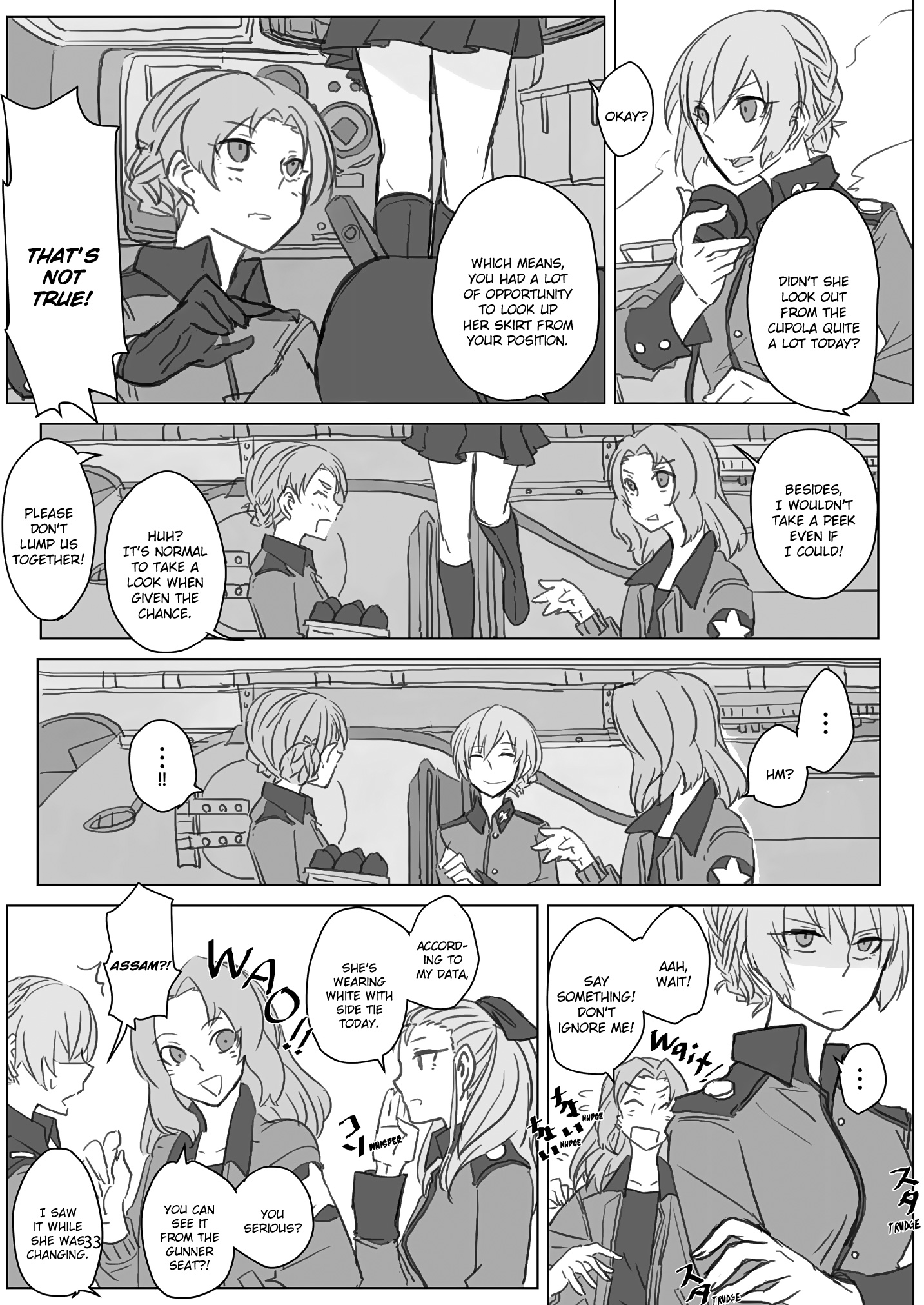 Girls und Panzer - Somewhat Like Darjeeling Kay and Darjeeling 第2页