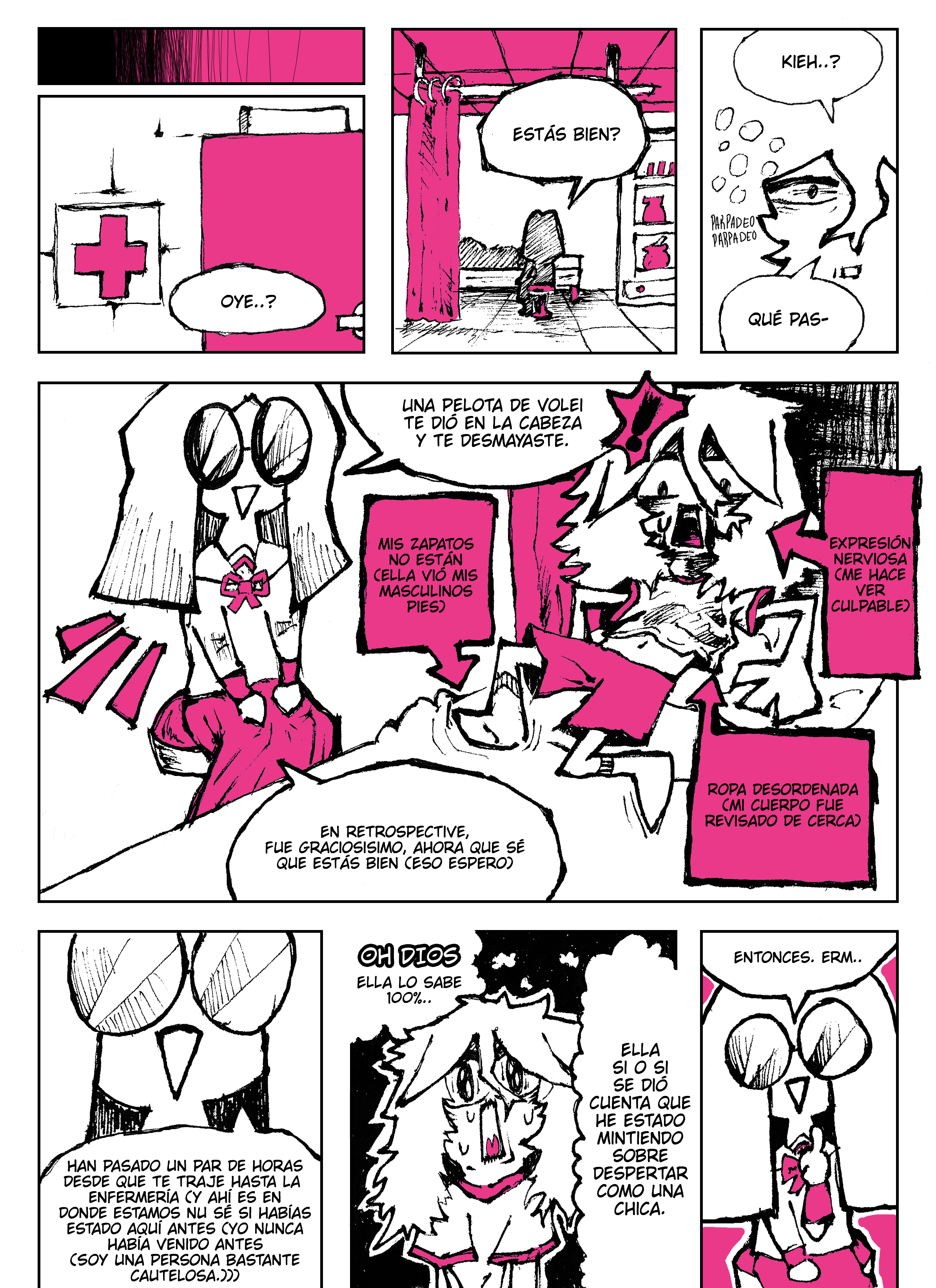 You Woke up as a Girl This Morning!? Paso 2... Falló? 第3页