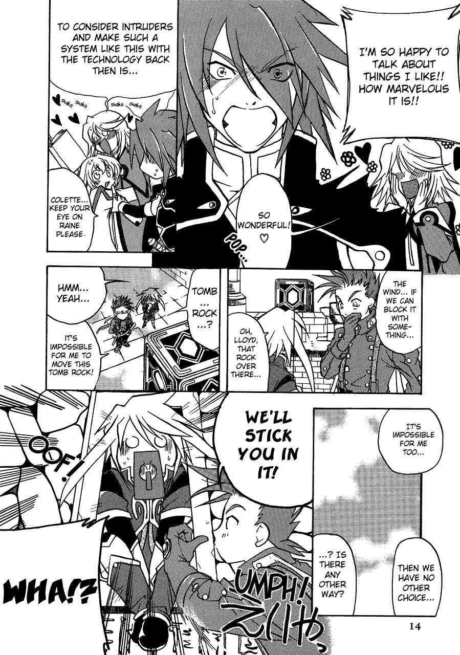 Tales of Symphonia - Comic Anthology The Evil Dungeon, by TATSUMI Jin 第18页