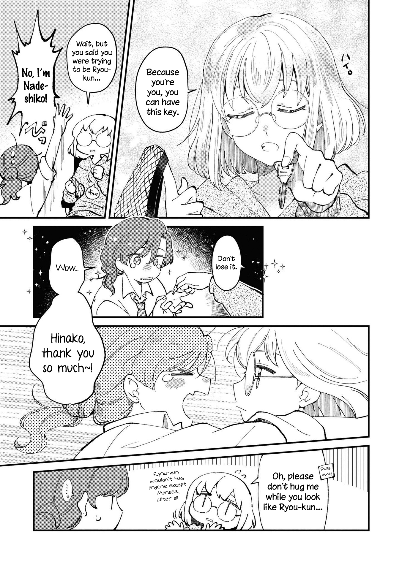 Doujin Onna Yuri Anthology Please notice me, Hinako-san (Kumo Suzume) 第19页