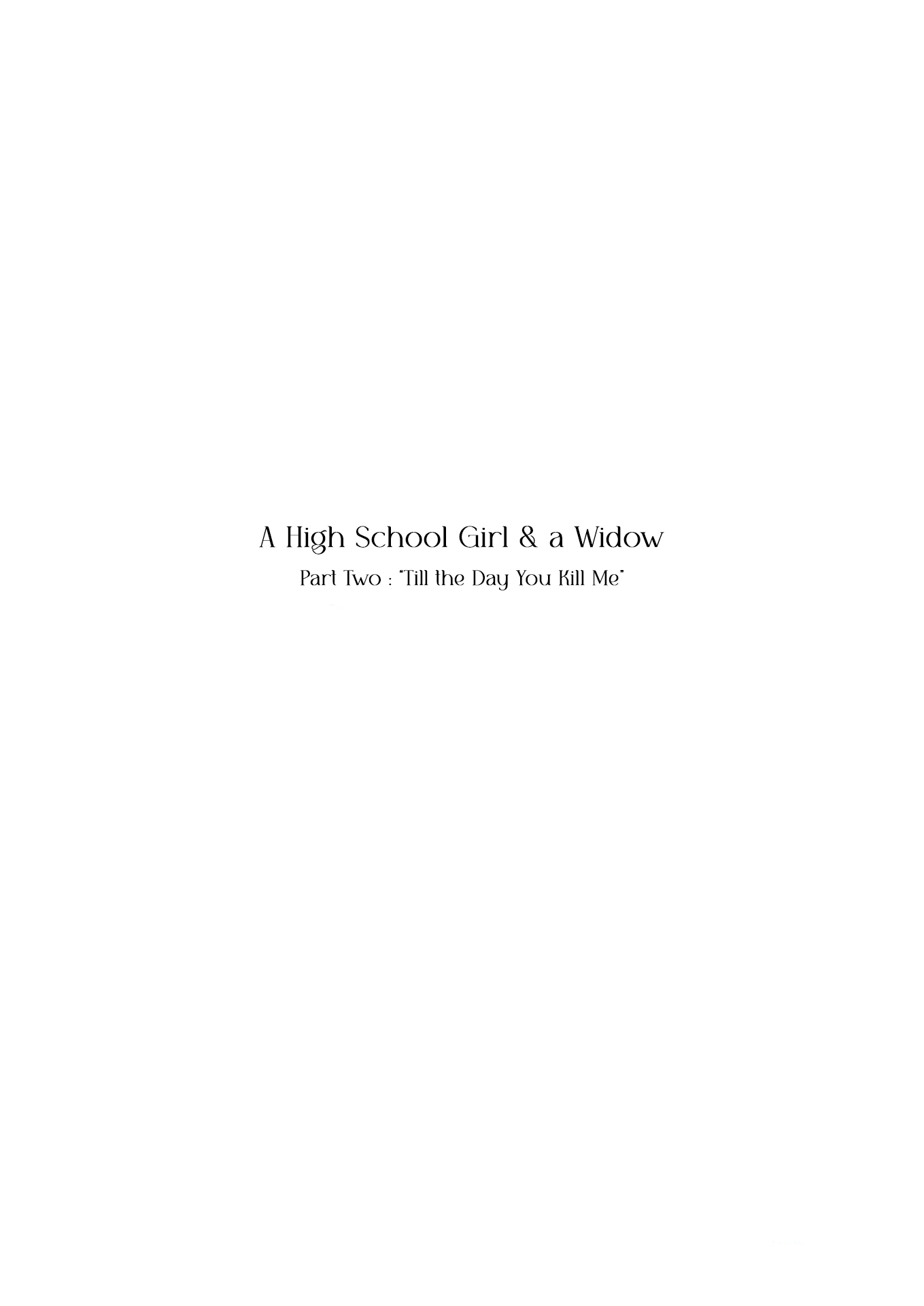A High School Girl & a Widow Ch. 2 第4页