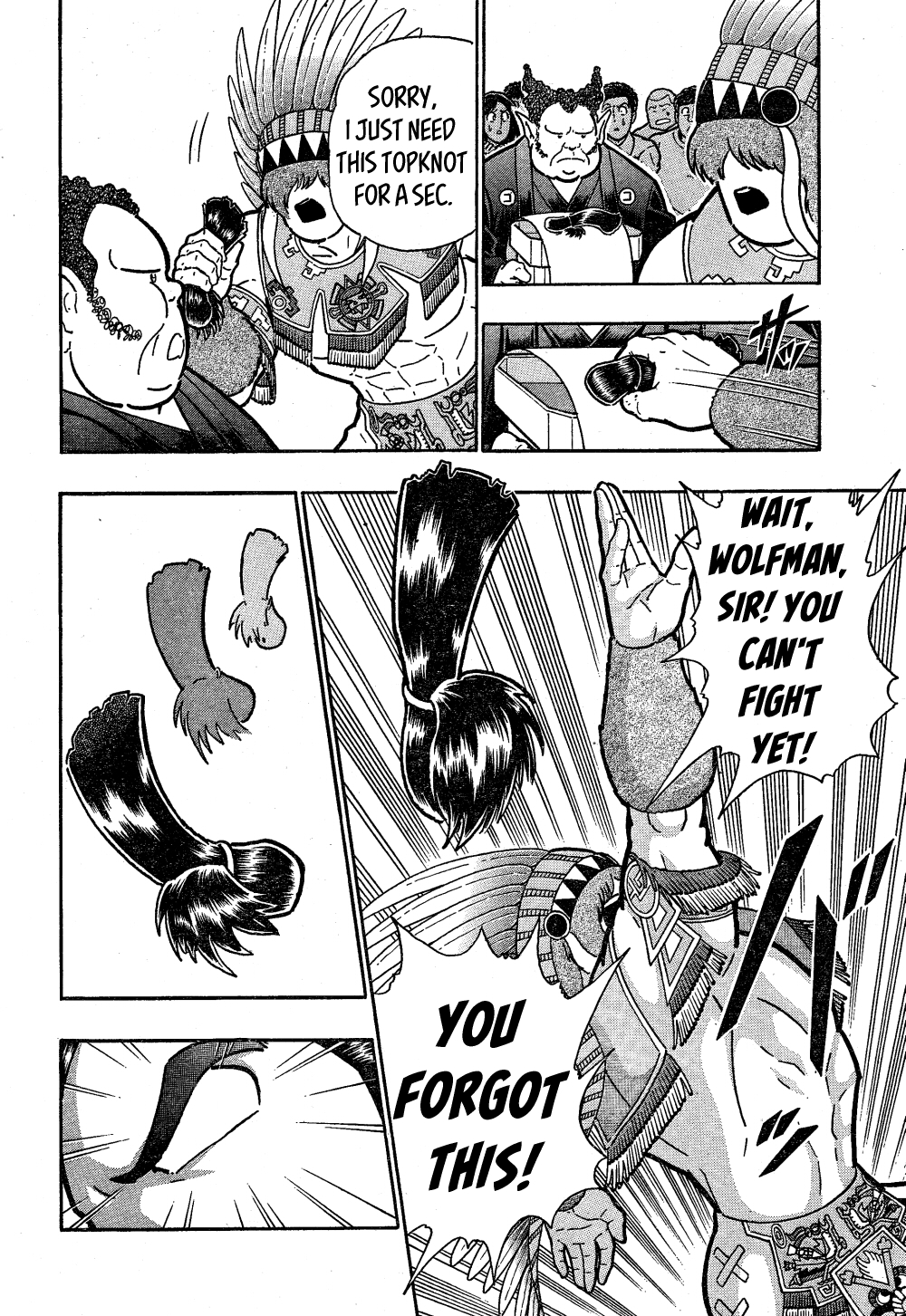 Wolfman: The Warrior in the Dohyo! Oneshot 第29页