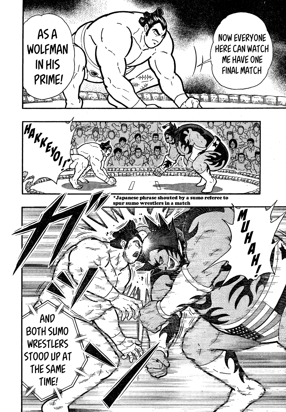 Wolfman: The Warrior in the Dohyo! Oneshot 第31页