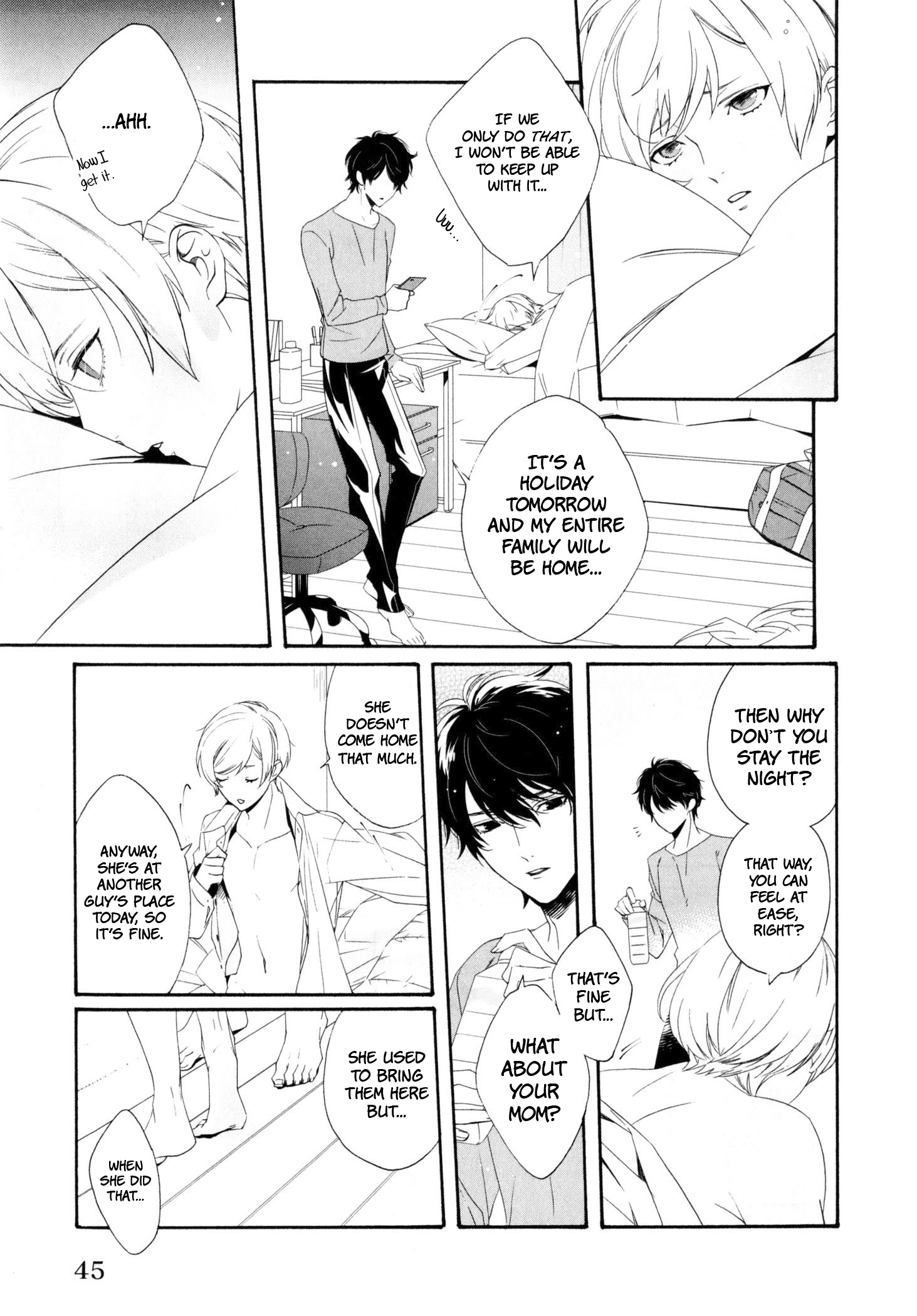 Ezuke wa Yahan, Ano Heya de Unable to Reach Neither Love Nor Friendship 第10页