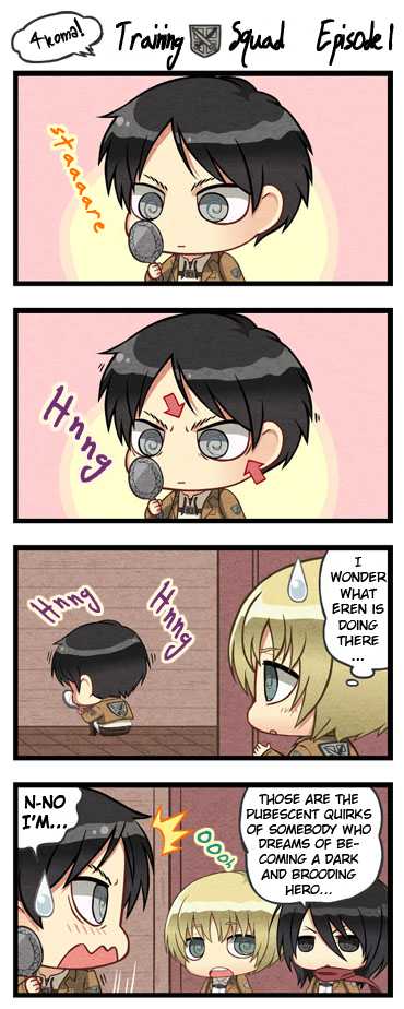 Shingeki no Kyojin Chibi 4-Koma! Training Squad 第1页