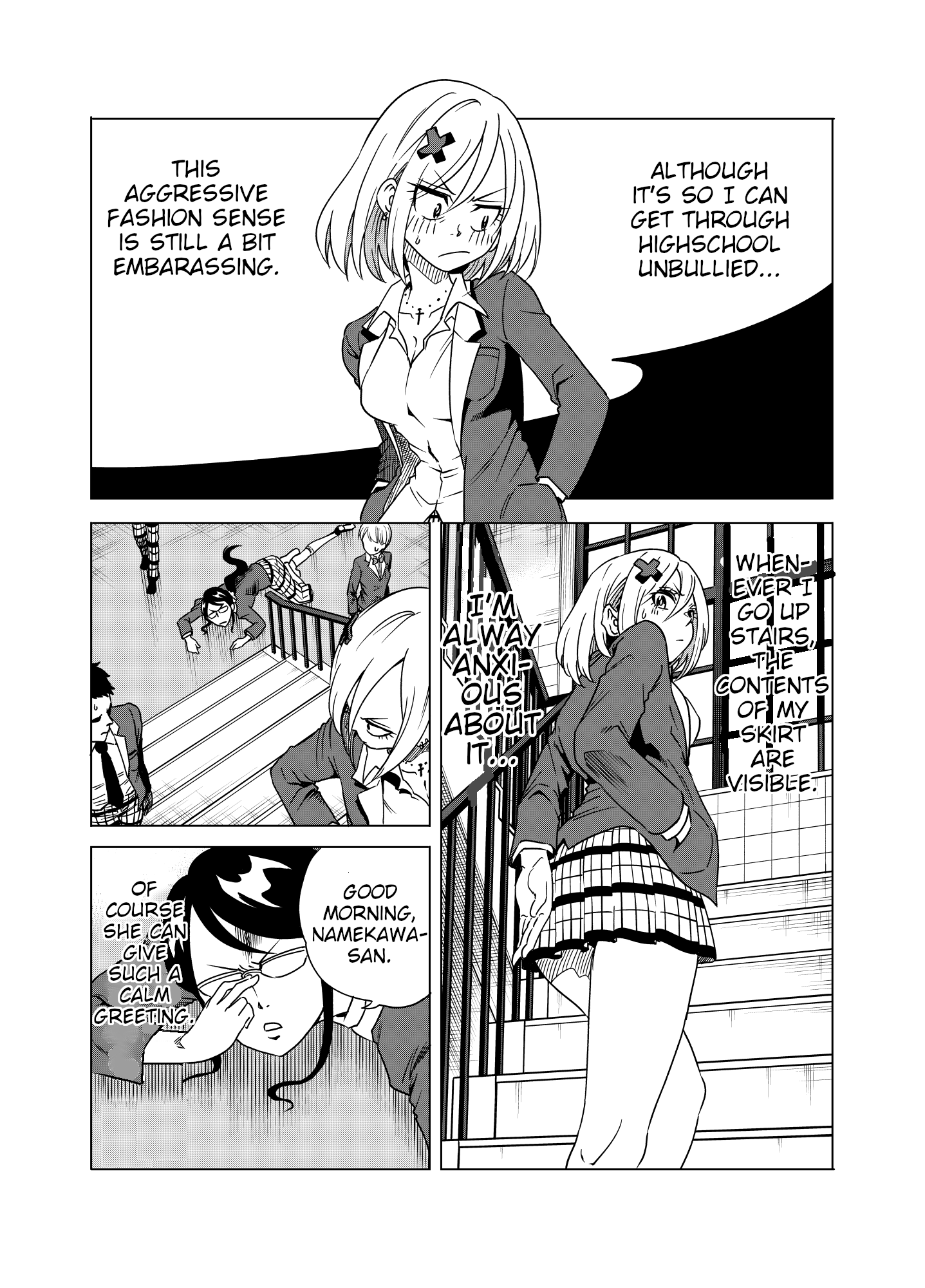 Namekawa-san Won't Be Bullied (Pre-Serialization) * Namekawa-san Doesn't Want to be Mocked on the Stairs Either 第1页