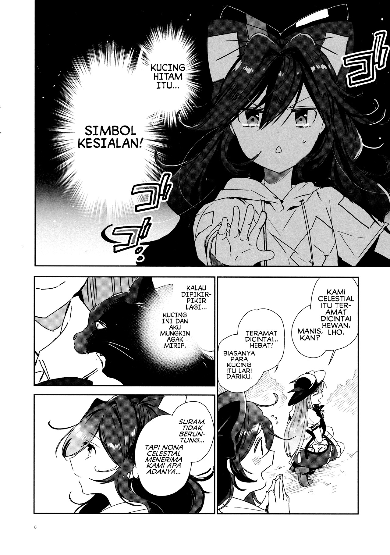 Tennin-sama to Kuroi Neko Oneshot 第6页