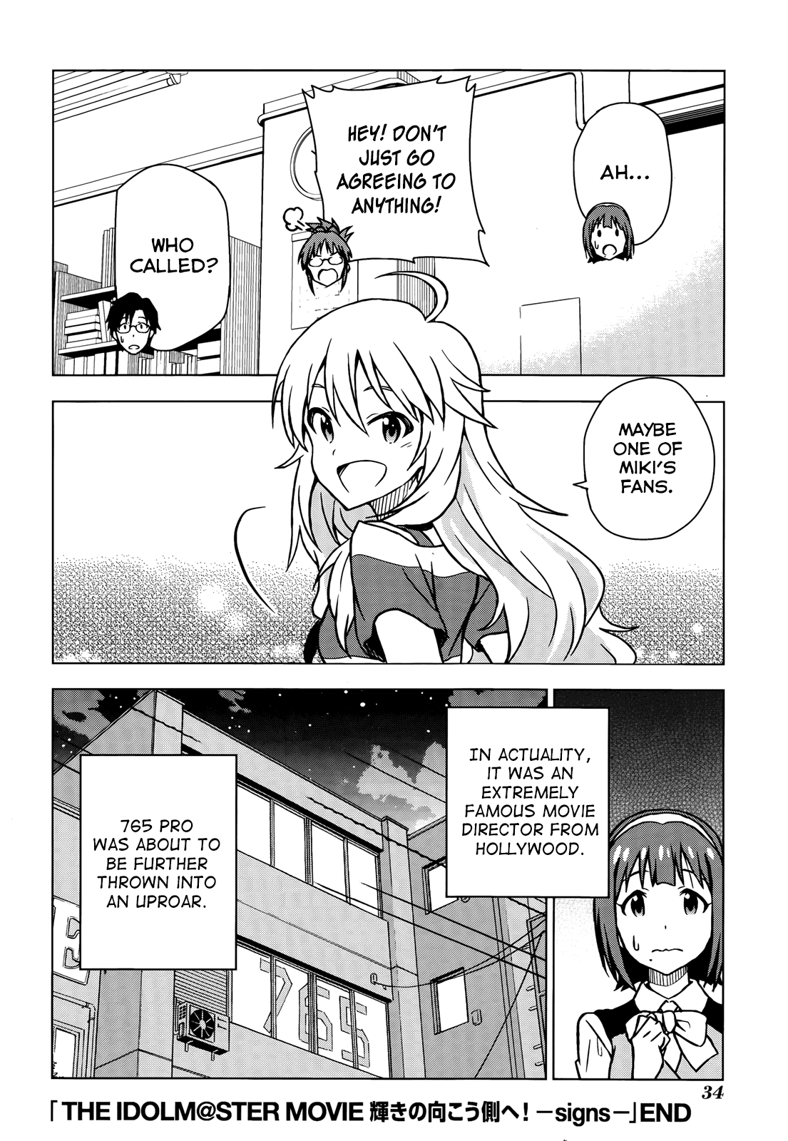 THE iDOLM@STER (Movie Special) To the Other Side of the Sparkle! -signs- 第34页
