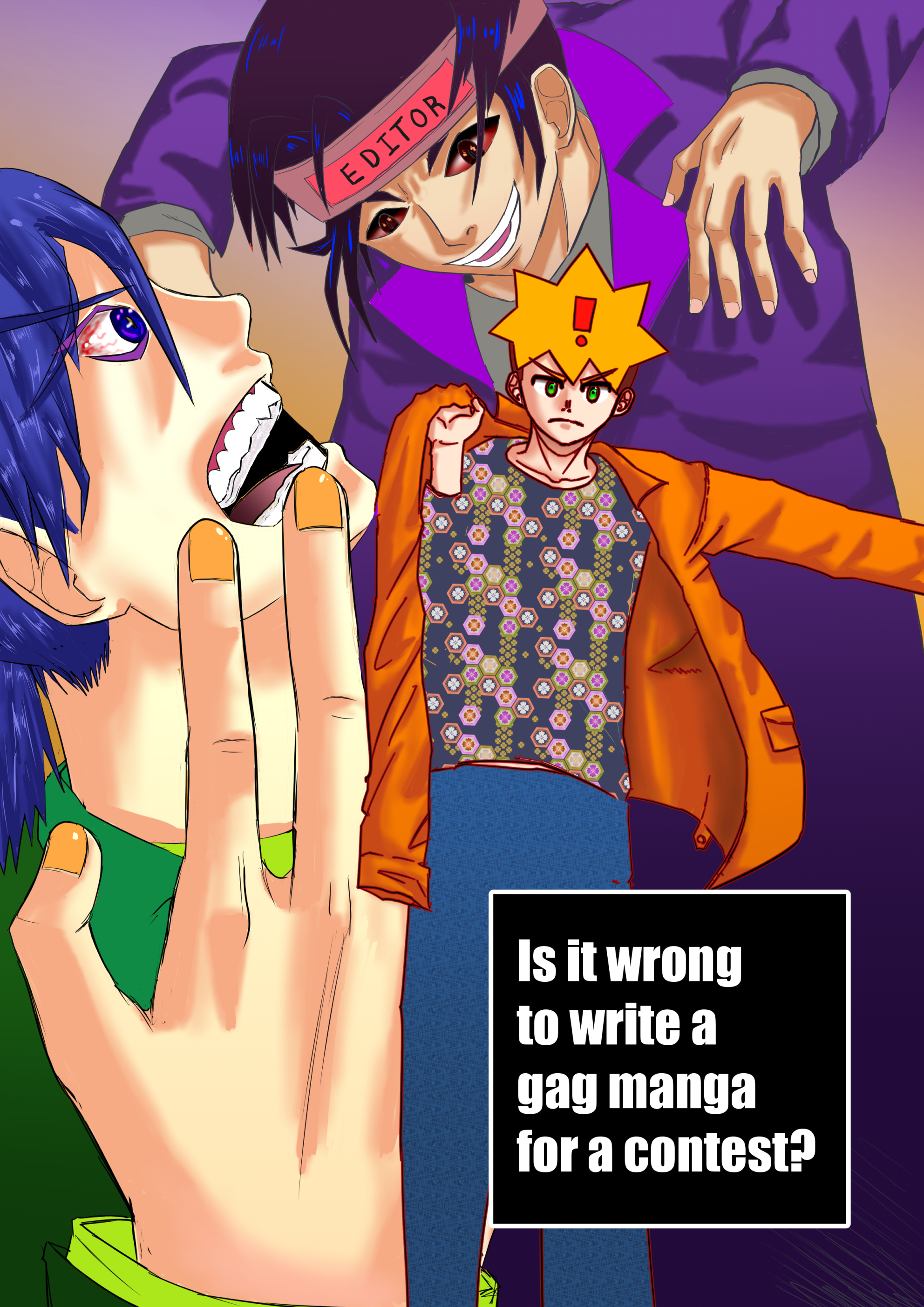 Is It Wrong To Write a Gag Manga For a Contest? 第1页