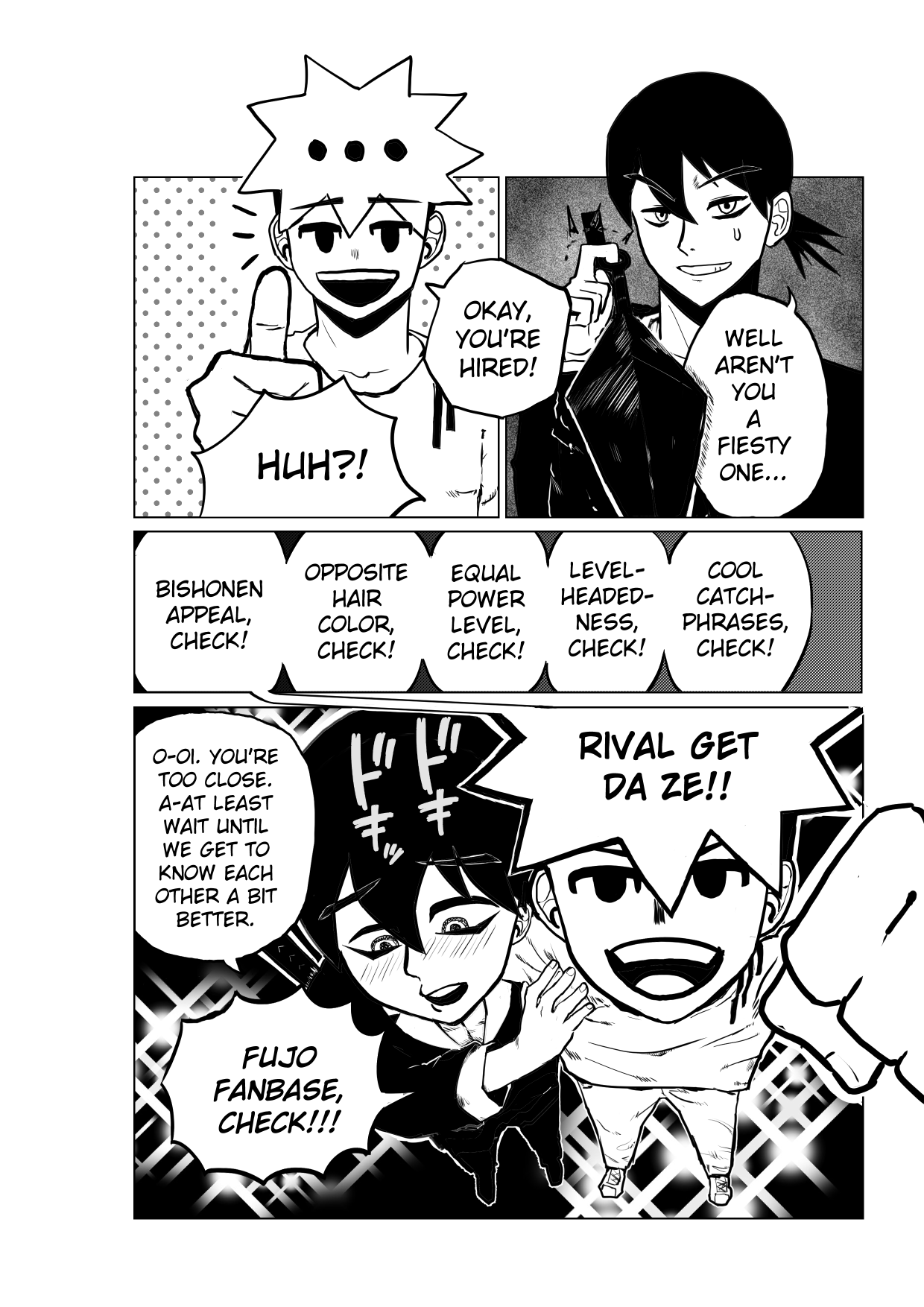 Is It Wrong To Write a Gag Manga For a Contest? Oneshot 第11页