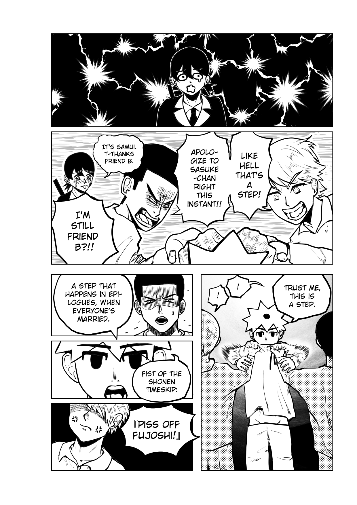 Is It Wrong To Write a Gag Manga For a Contest? Oneshot 第13页