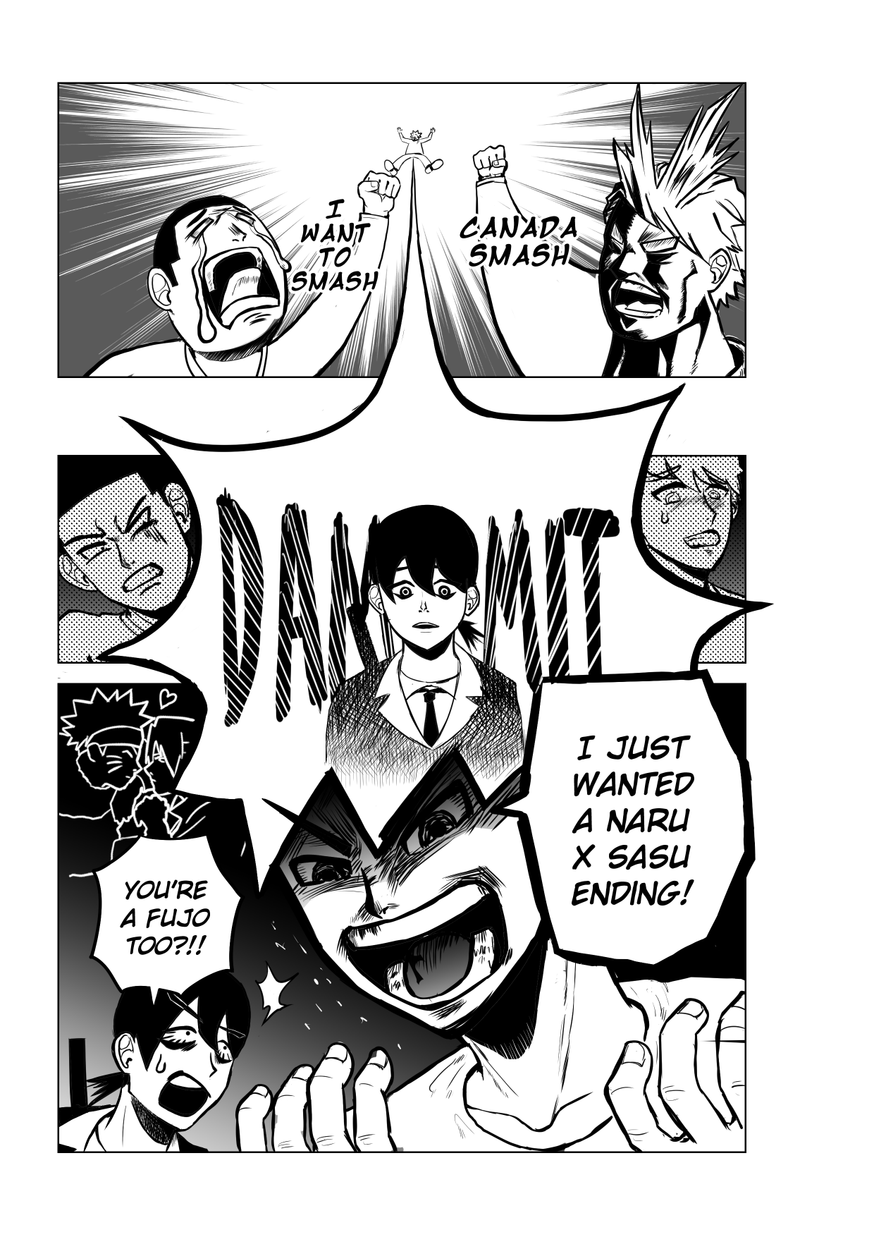 Is It Wrong To Write a Gag Manga For a Contest? Oneshot 第14页