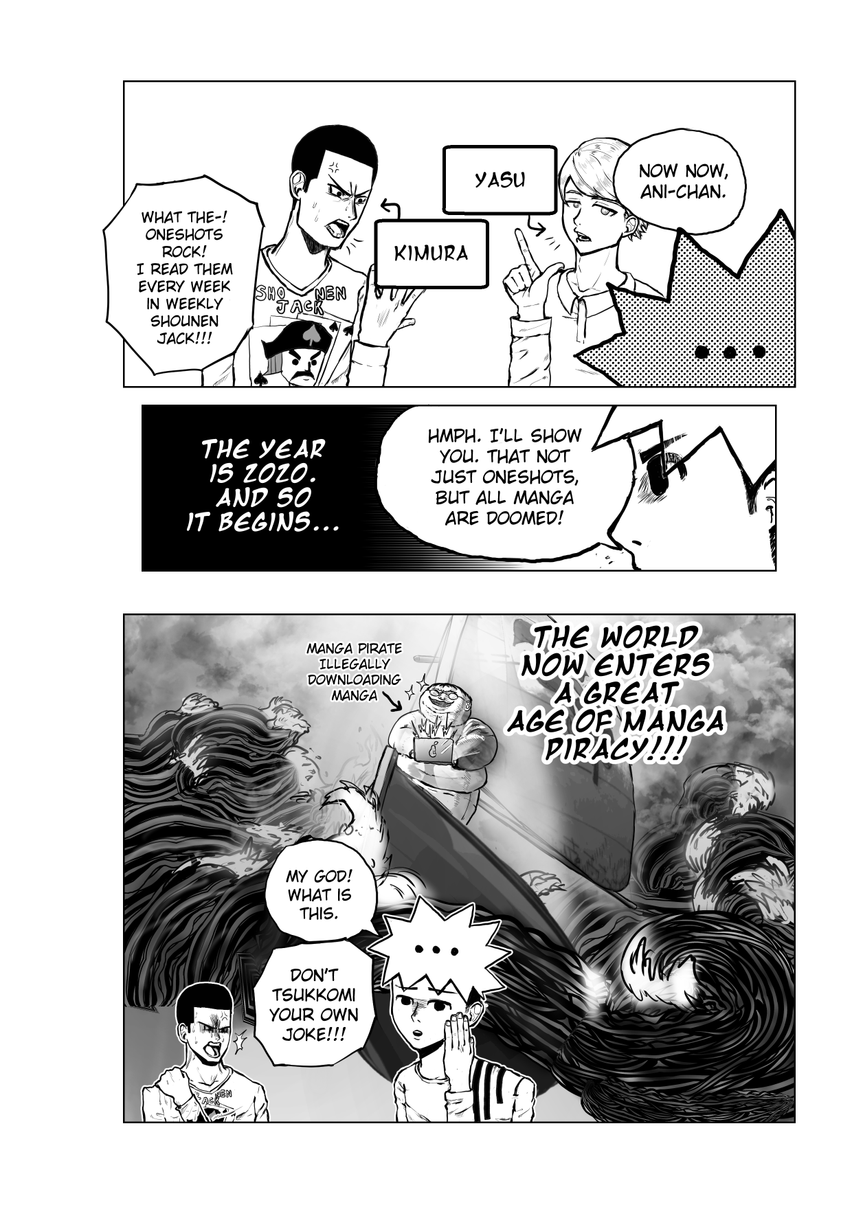 Is It Wrong To Write a Gag Manga For a Contest? 第3页