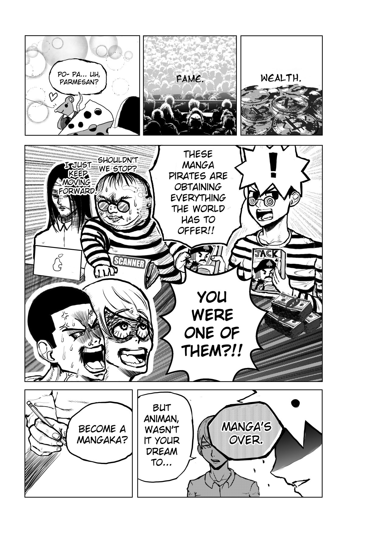 Is It Wrong To Write a Gag Manga For a Contest? 第4页