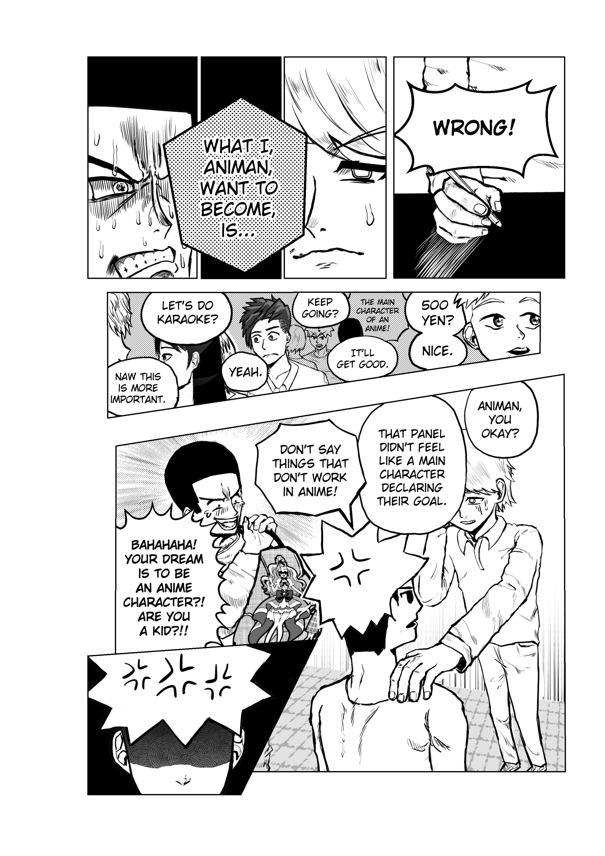 Is It Wrong To Write a Gag Manga For a Contest? 第5页