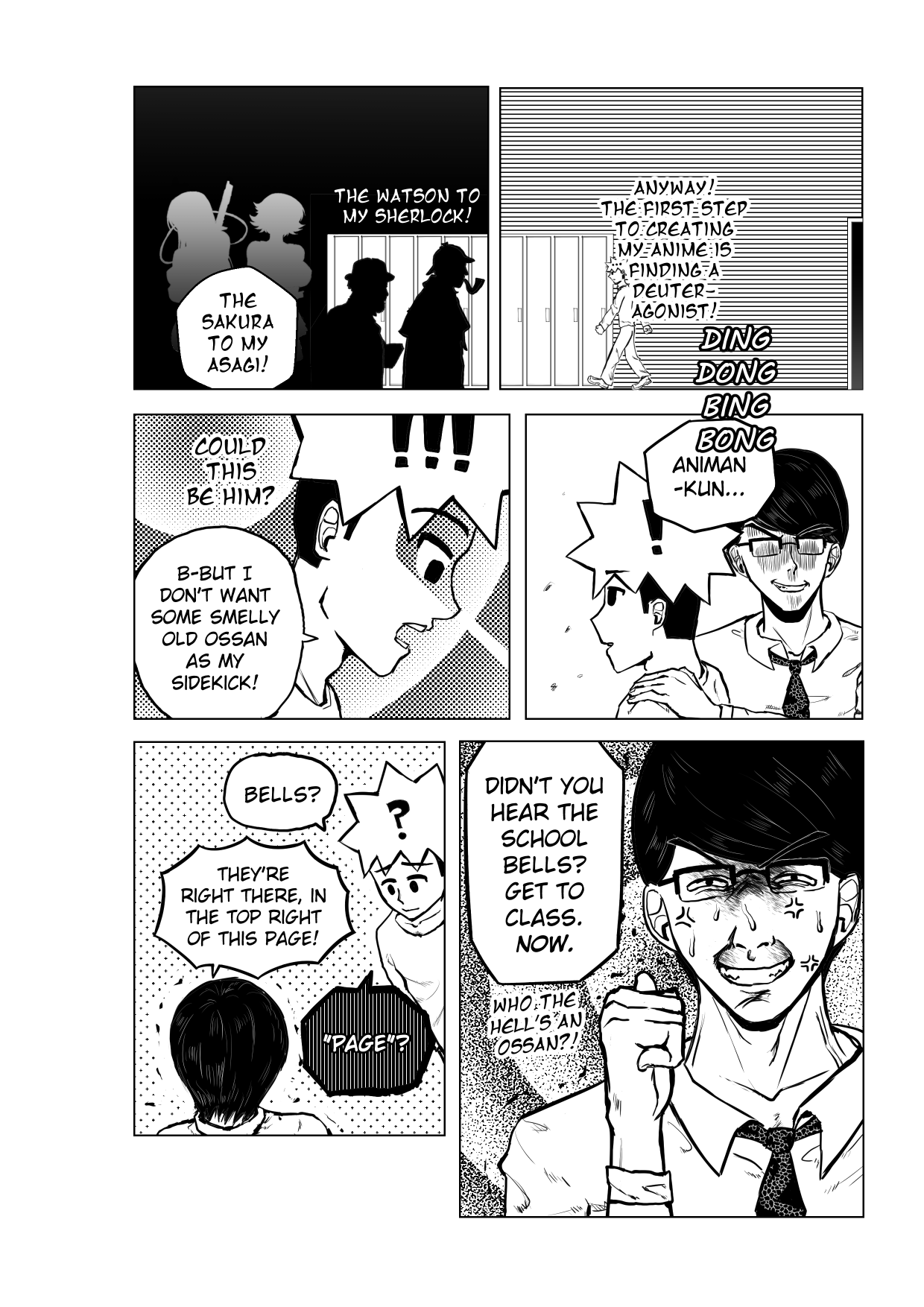 Is It Wrong To Write a Gag Manga For a Contest? 第7页