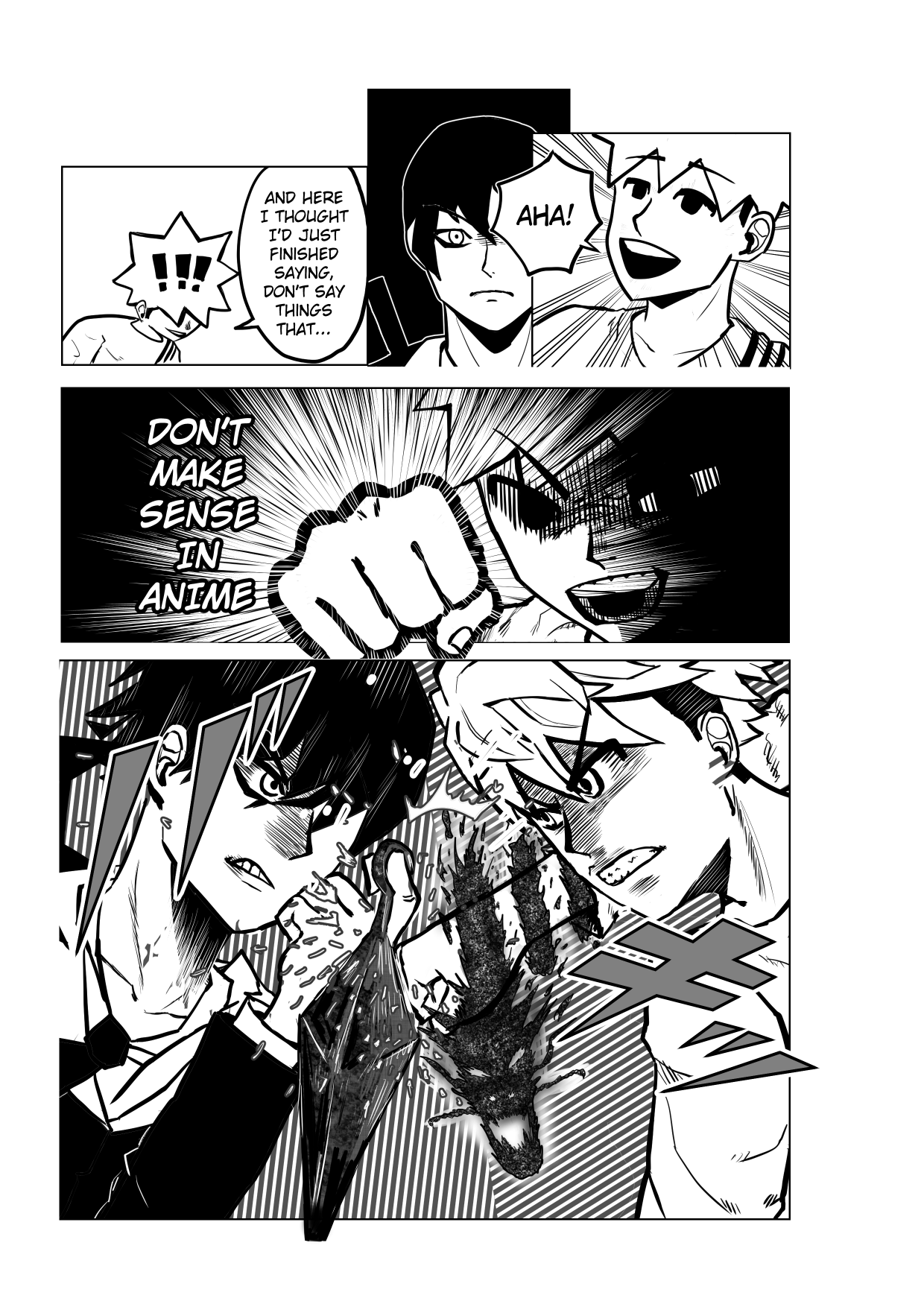 Is It Wrong To Write a Gag Manga For a Contest? Oneshot 第10页