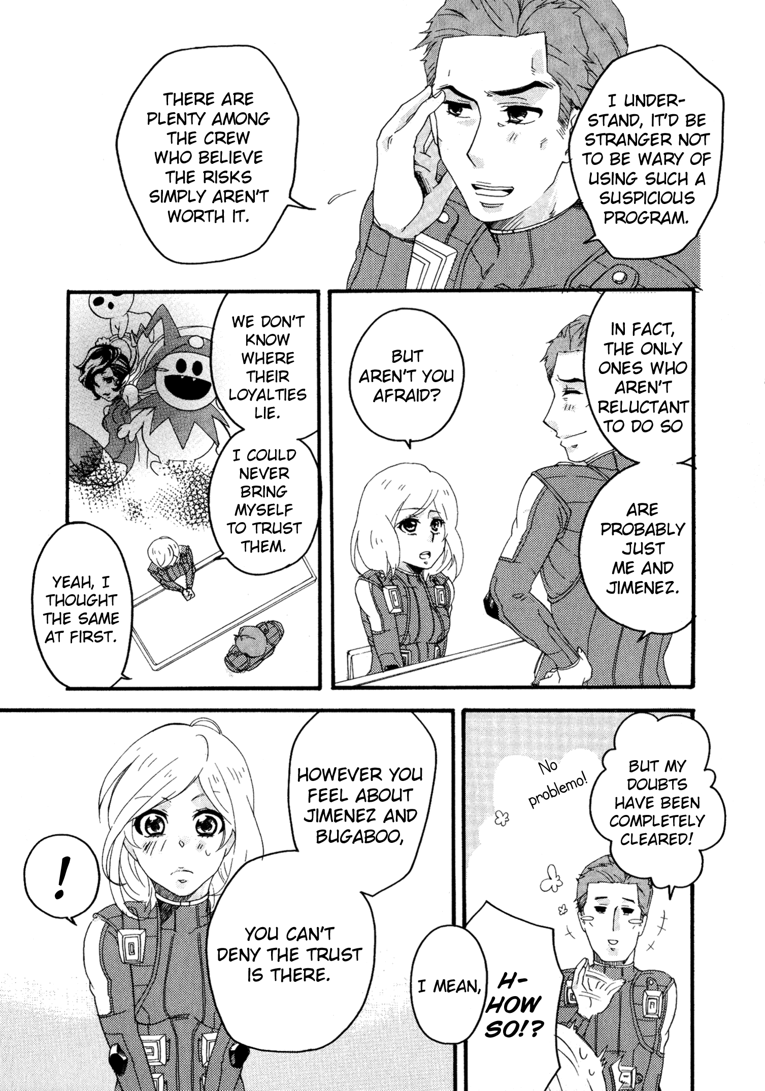 Shin Megami Tensei: Strange Journey Comic Anthology Them and Us (Kusunoki Hikaru) 第9页