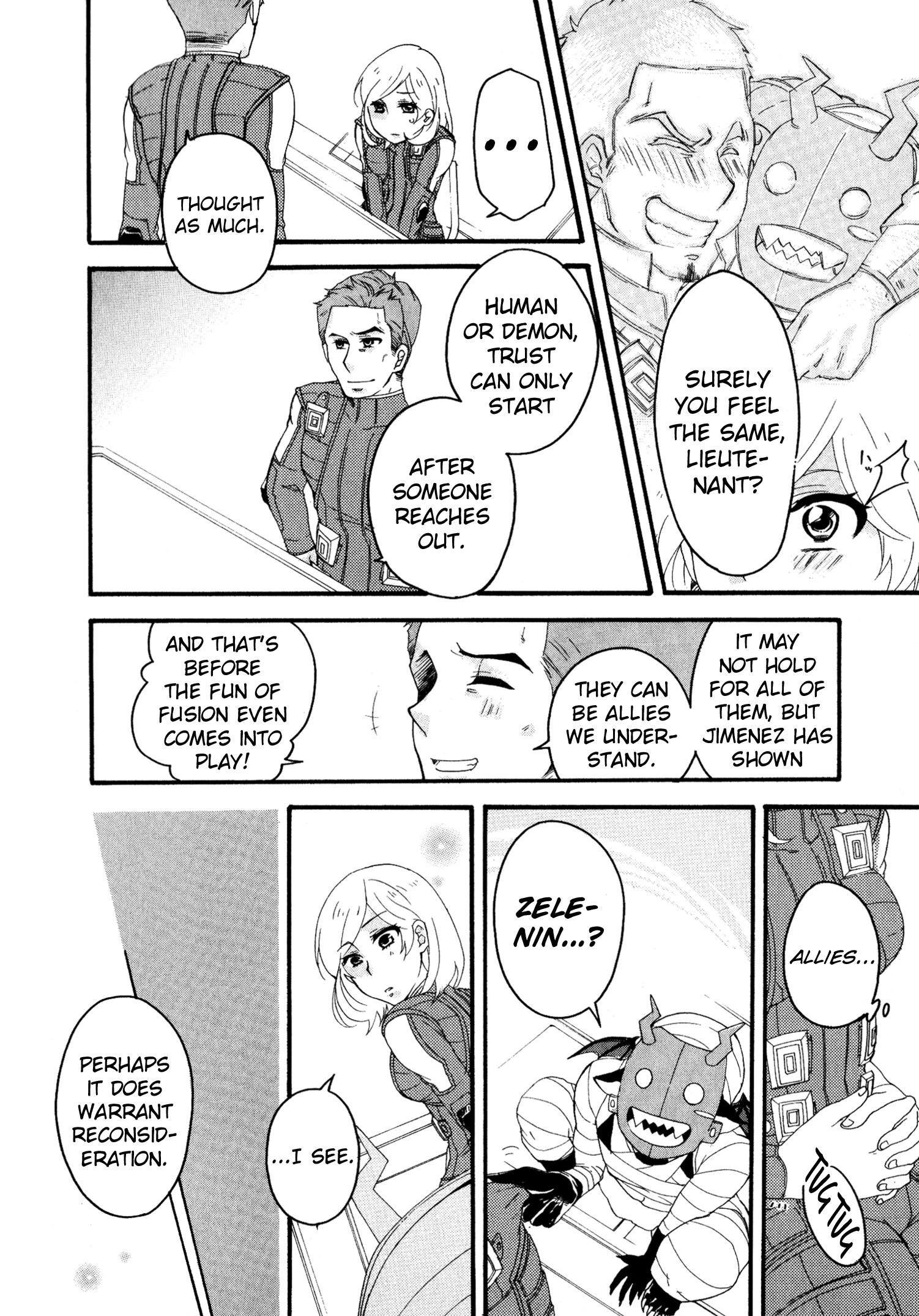 Shin Megami Tensei: Strange Journey Comic Anthology Them and Us (Kusunoki Hikaru) 第10页