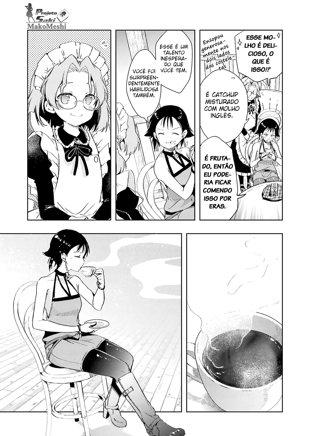 Someya Mako no Jansou Meshi O Primeiro Sanduíche de Costeleta 第15页