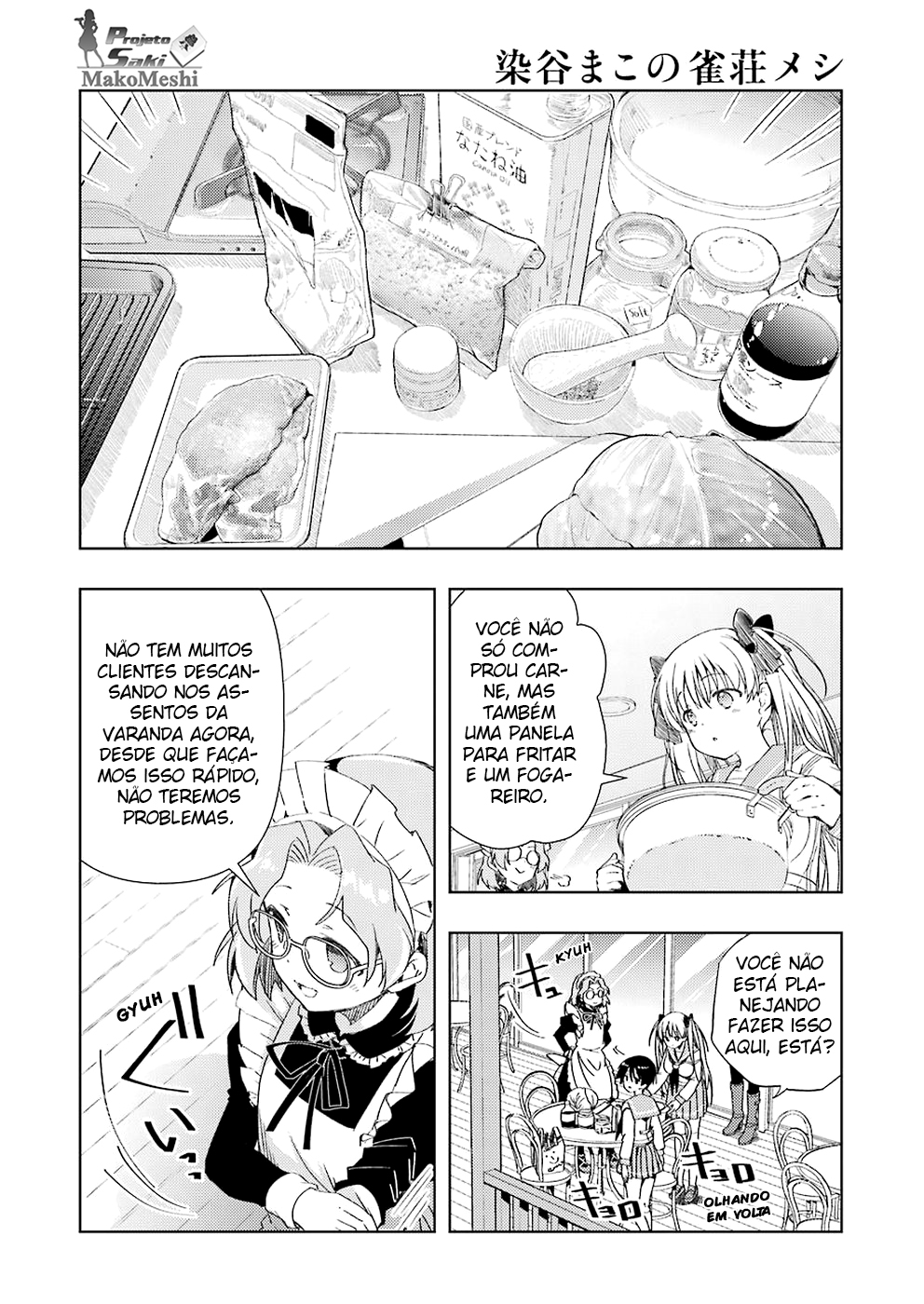 Someya Mako no Jansou Meshi O Primeiro Sanduíche de Costeleta 第9页