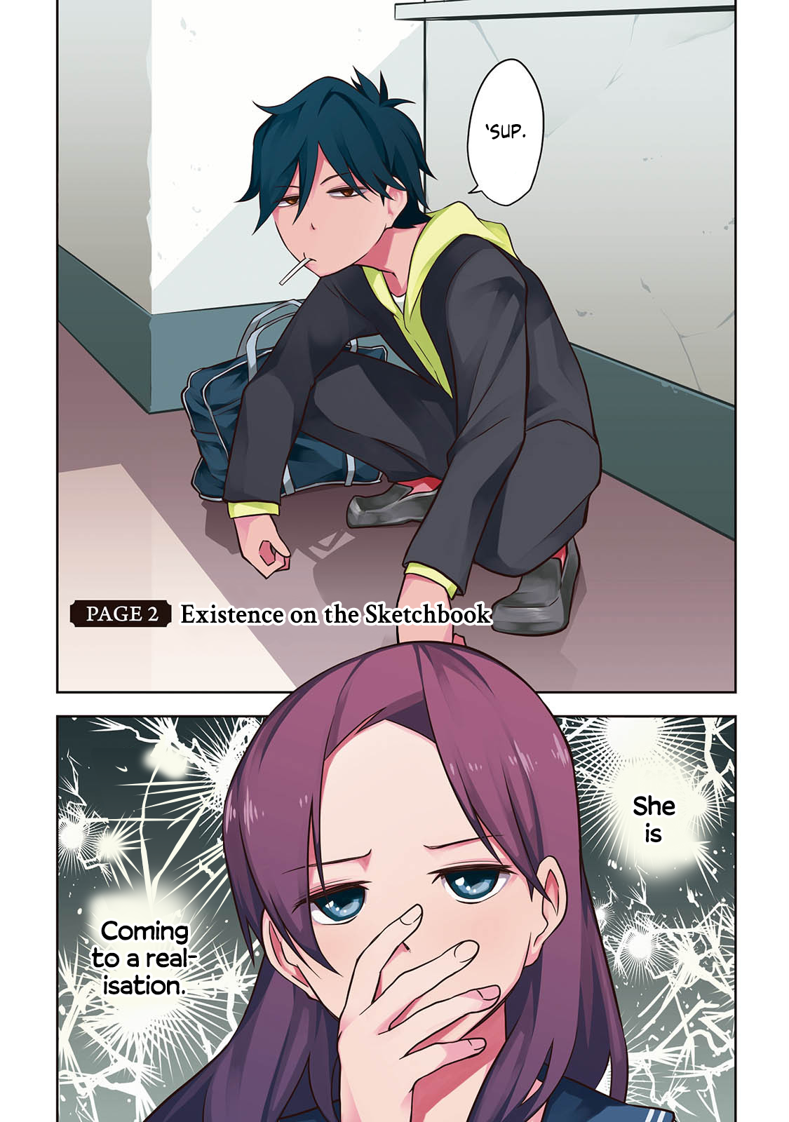 Houkago no Tetsugaku-san Existence on the Sketchbook 第2页