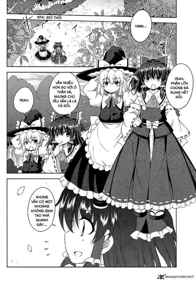 Touhou Sangetsusei ~ Oriental Sacred Place. phía sau thần xã (phần 1 ) 第6页