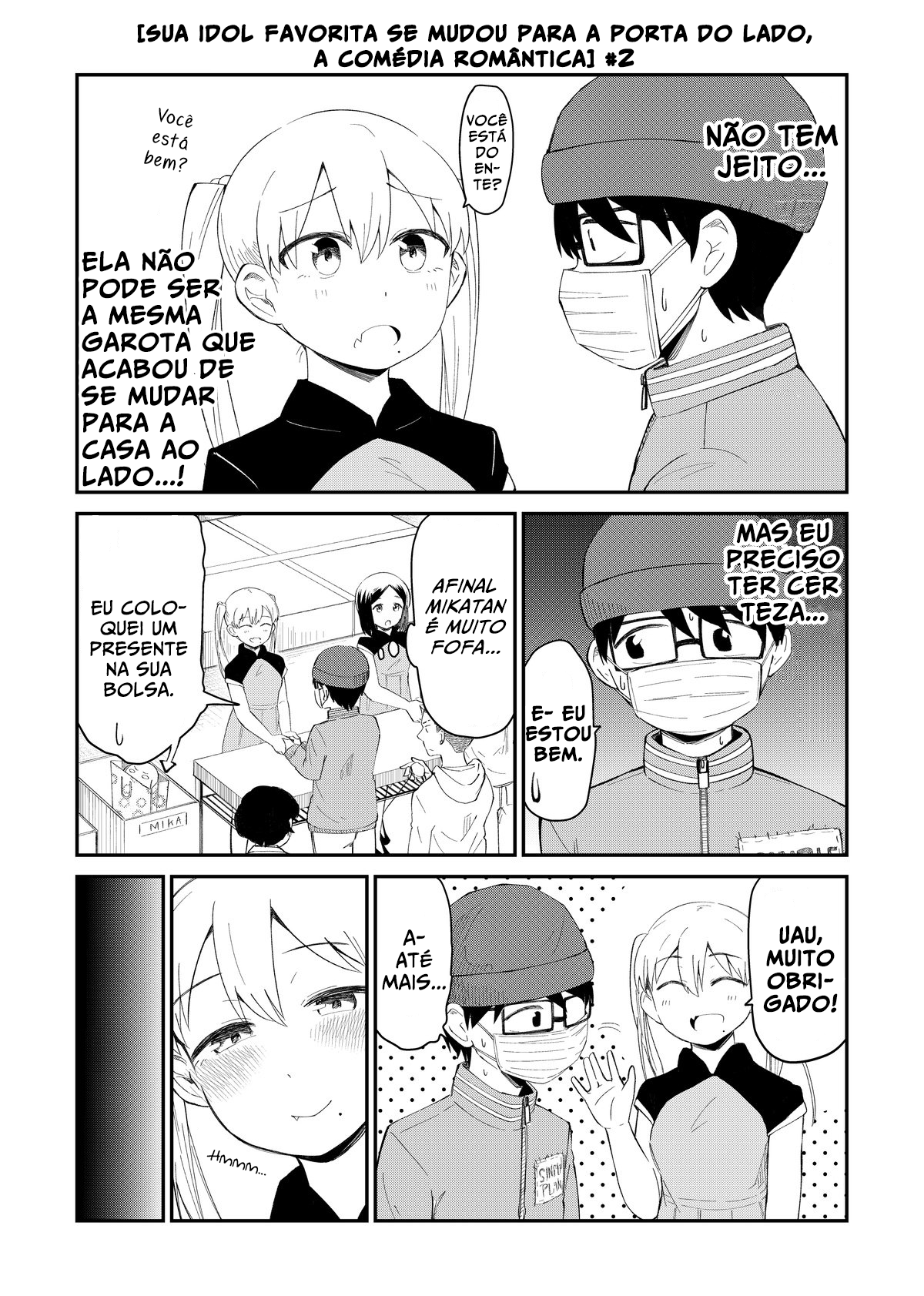 Idol to Otaku no Risou no Kankei Sua idol favorita se mudou a porta ao lado, a comédia romântica 第2页