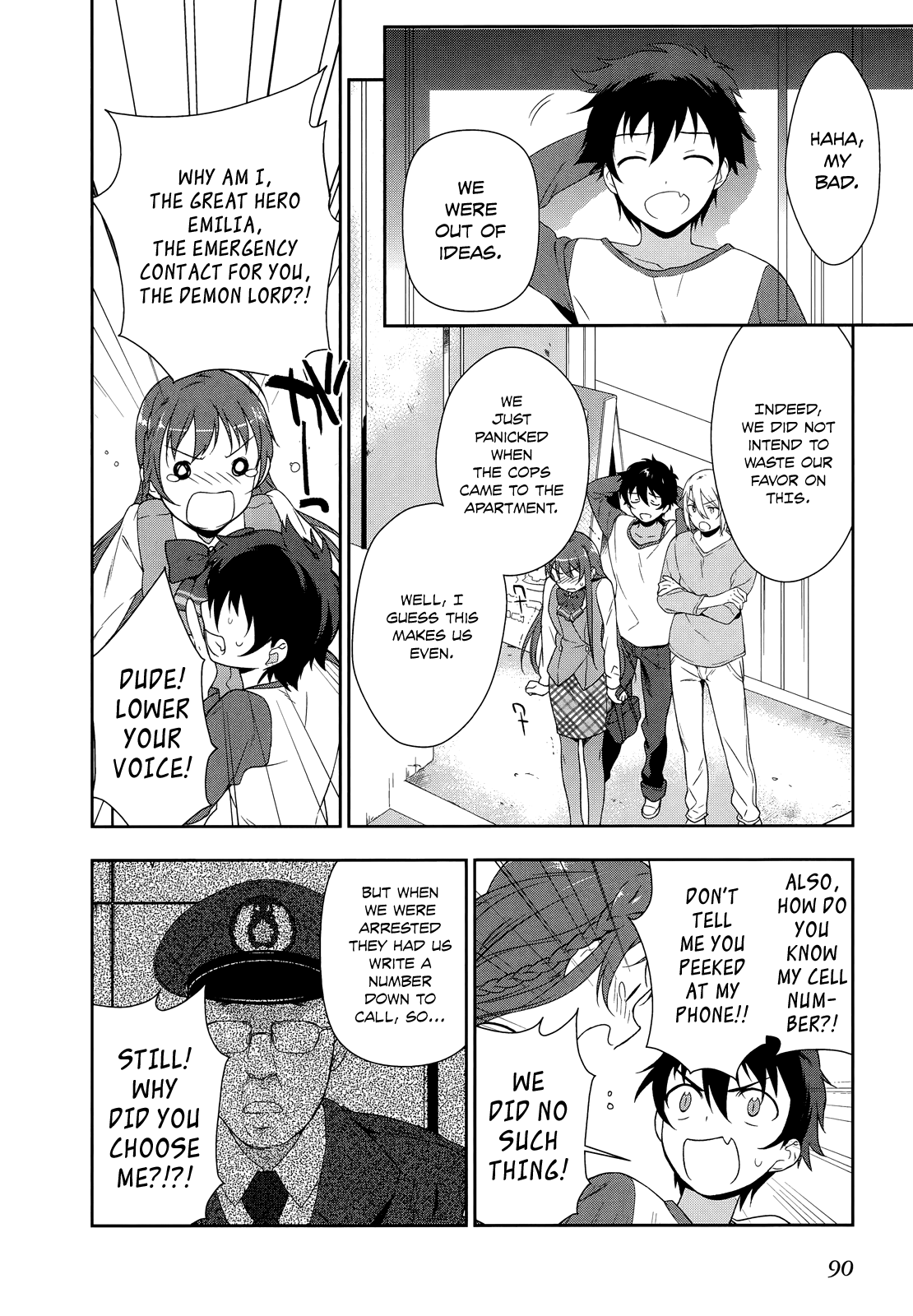 Hataraku Maou-sama! Maou.  Dating a Kouhai 第13页