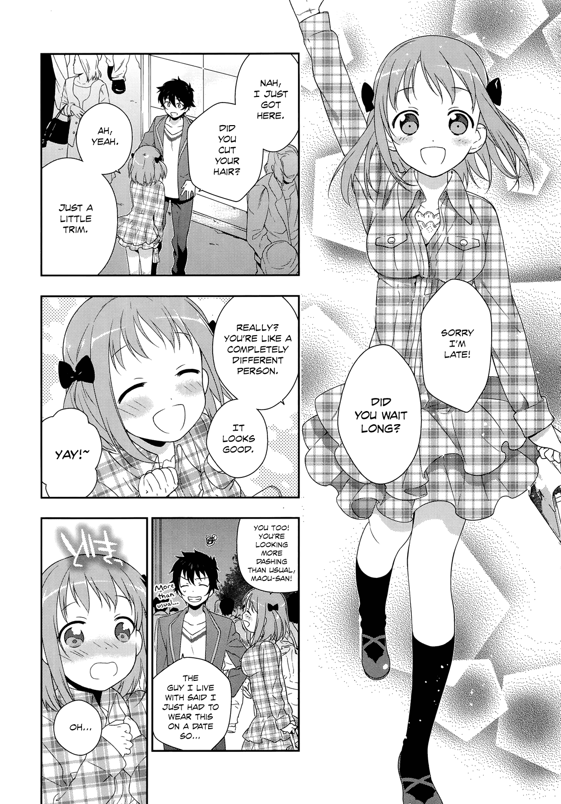 Hataraku Maou-sama! Maou.  Dating a Kouhai 第18页