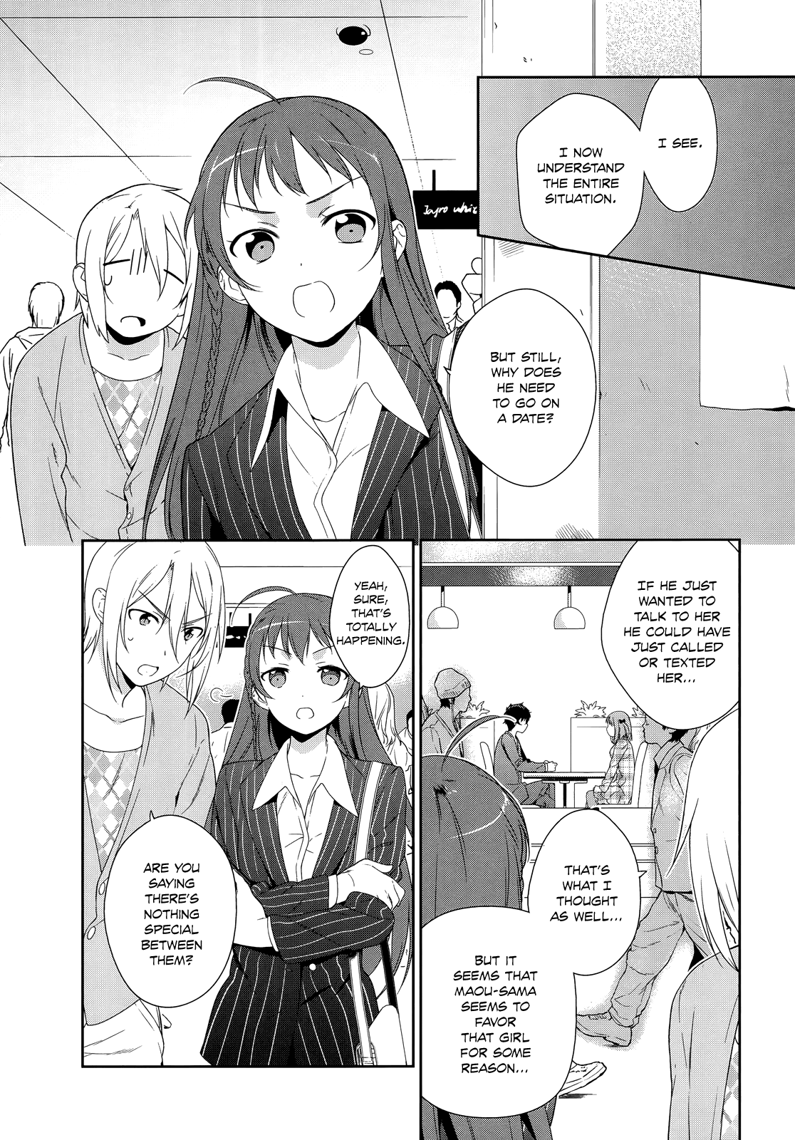 Hataraku Maou-sama! Maou.  Dating a Kouhai 第25页
