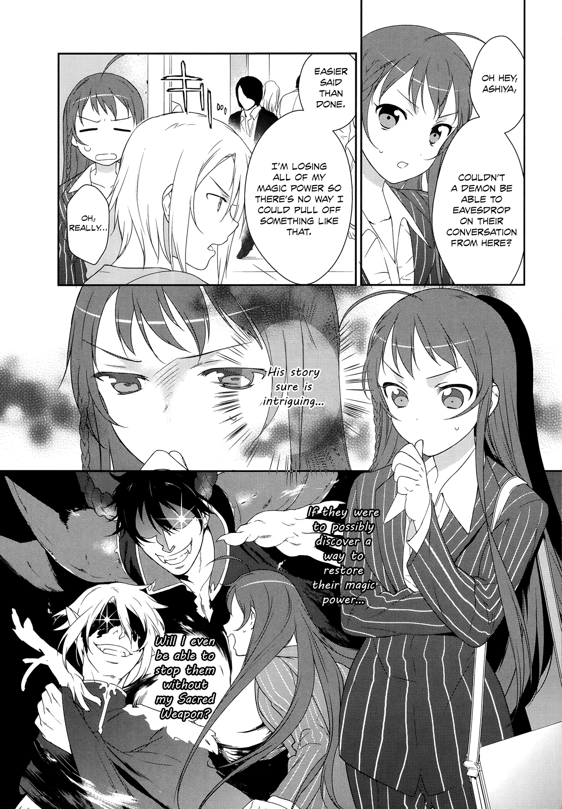 Hataraku Maou-sama! Maou.  Dating a Kouhai 第29页