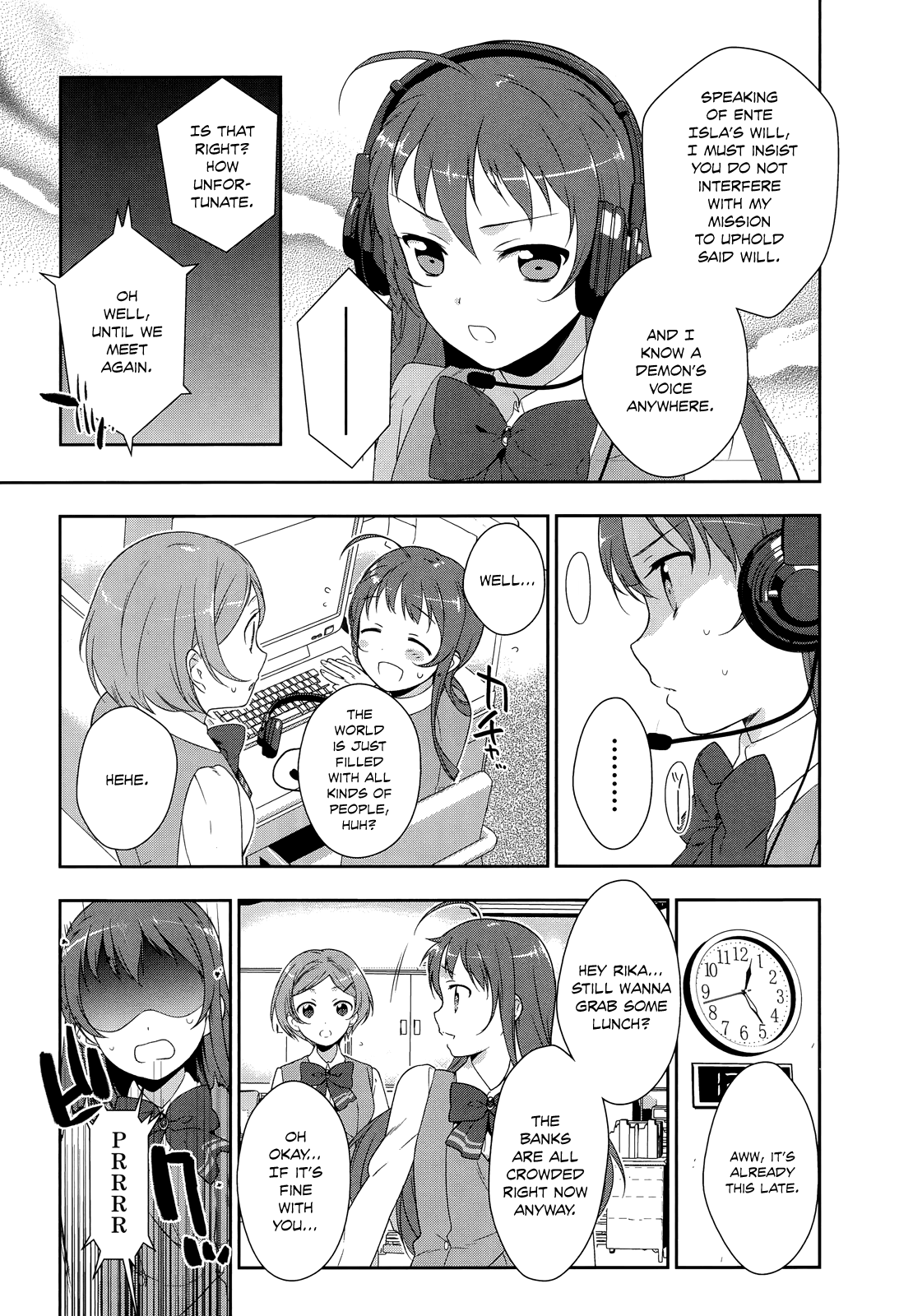 Hataraku Maou-sama! Maou.  Dating a Kouhai 第10页