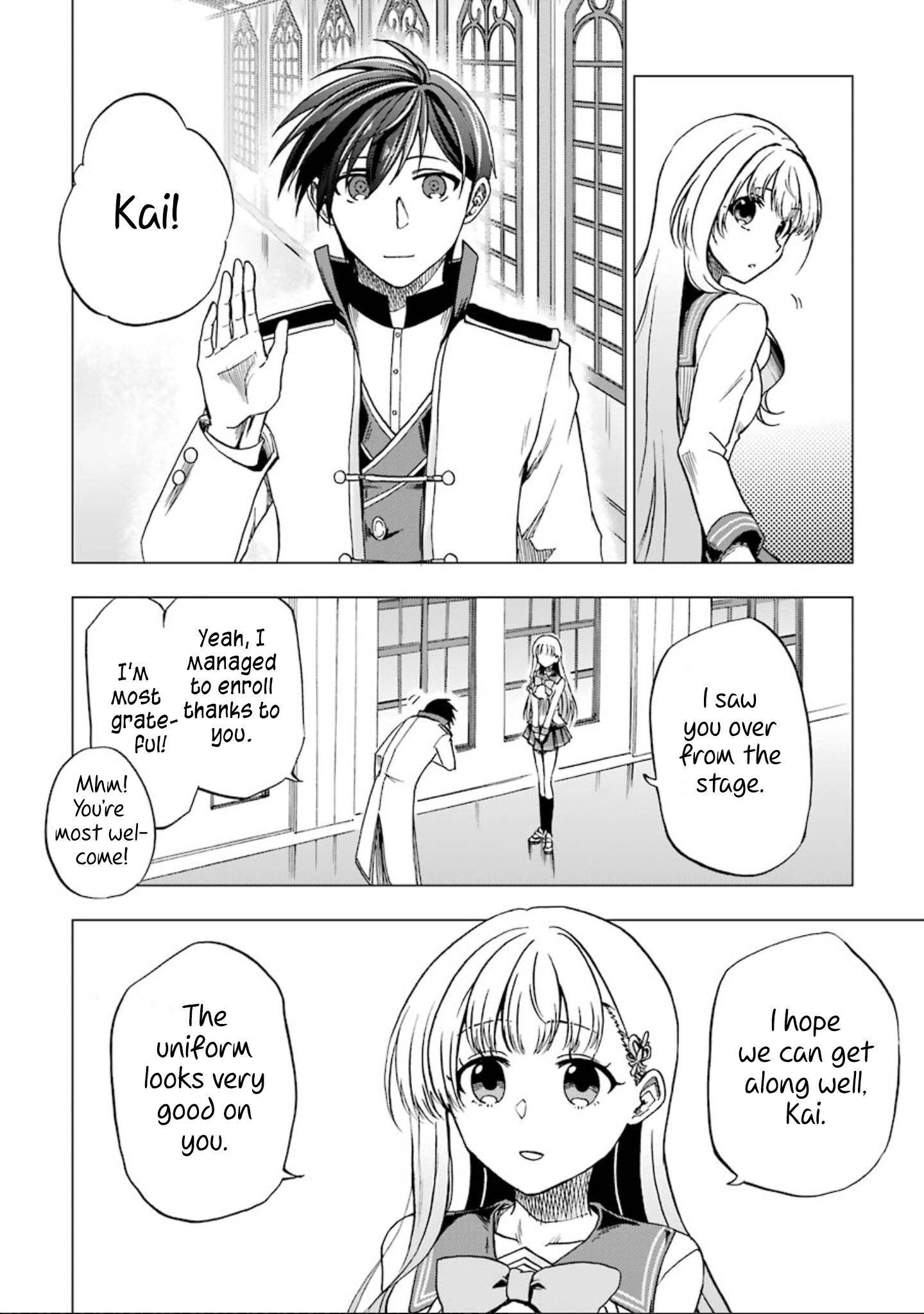 Ankoku Kishi no Ore Desu ga Saikyou no Paladin wo Mezashimasu The Dark Knight Goes to School 第29页