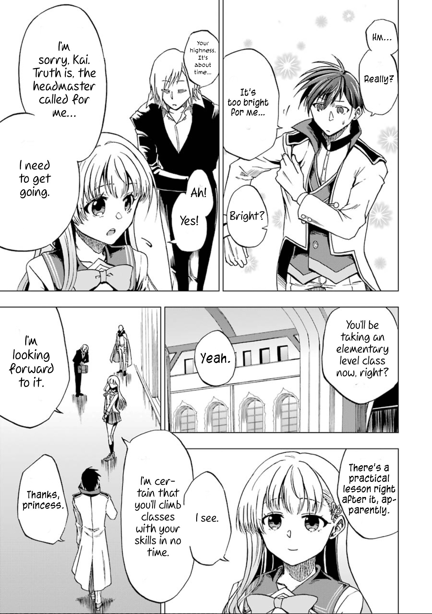 Ankoku Kishi no Ore Desu ga Saikyou no Paladin wo Mezashimasu The Dark Knight Goes to School 第30页