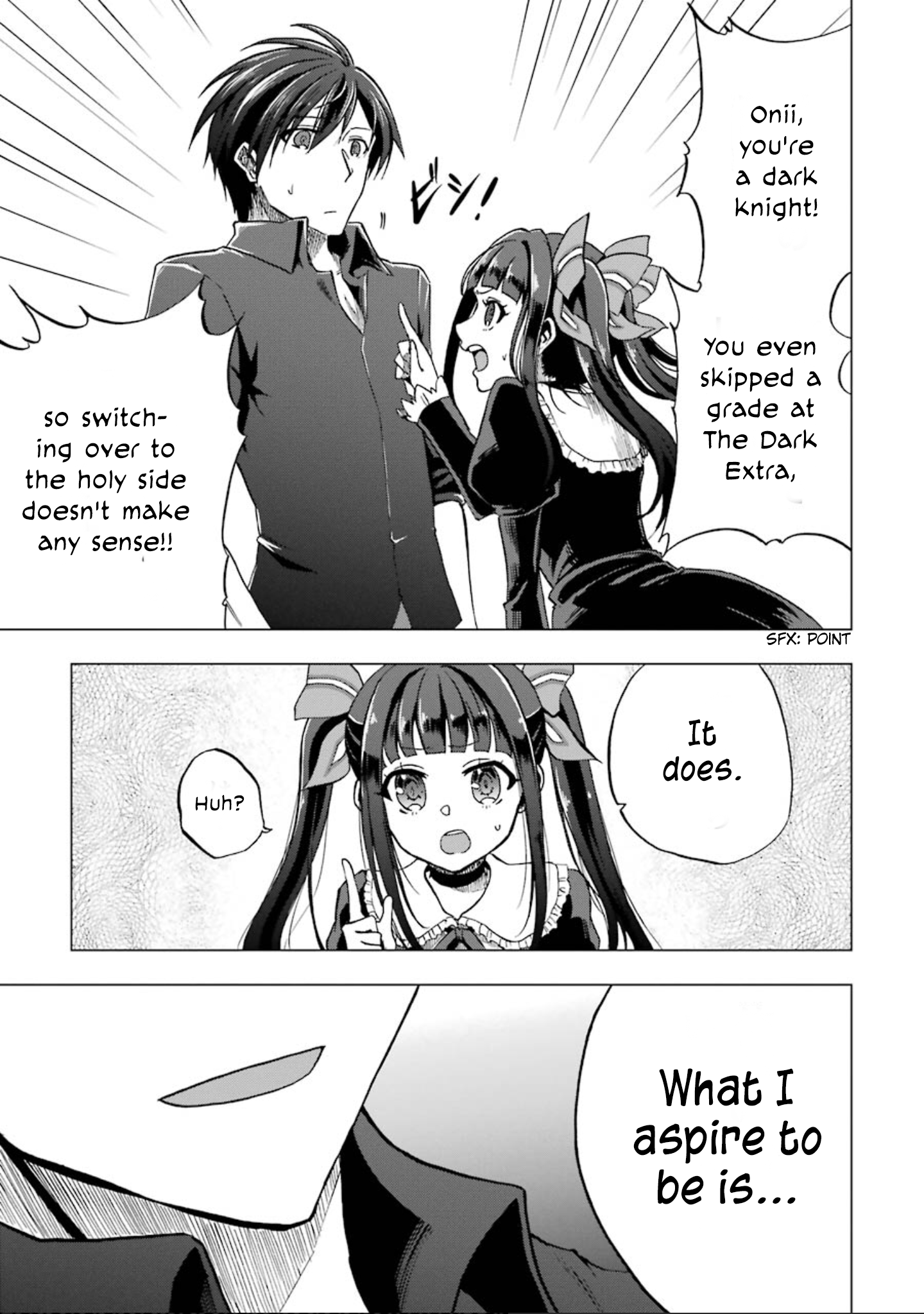 Ankoku Kishi no Ore Desu ga Saikyou no Paladin wo Mezashimasu The Dark Knight Goes to School 第8页