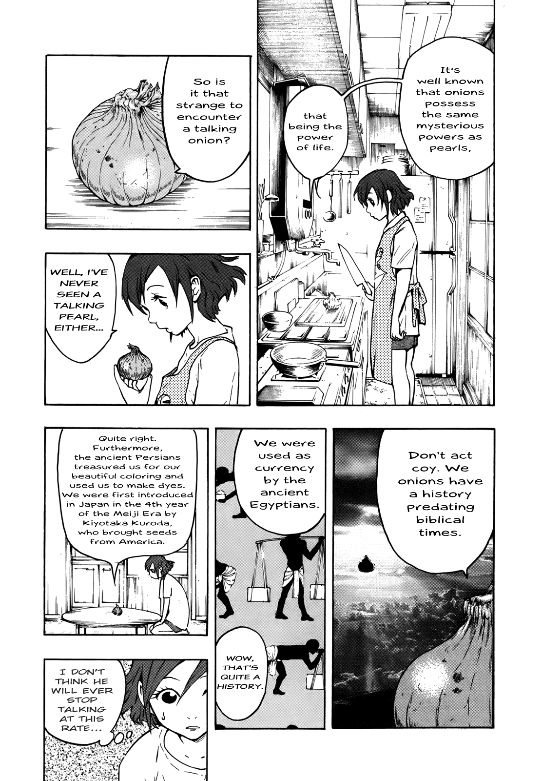 NEET Onna to Shougaku Ninensei "Flow, my Tears," Quoth the Onion 第4页