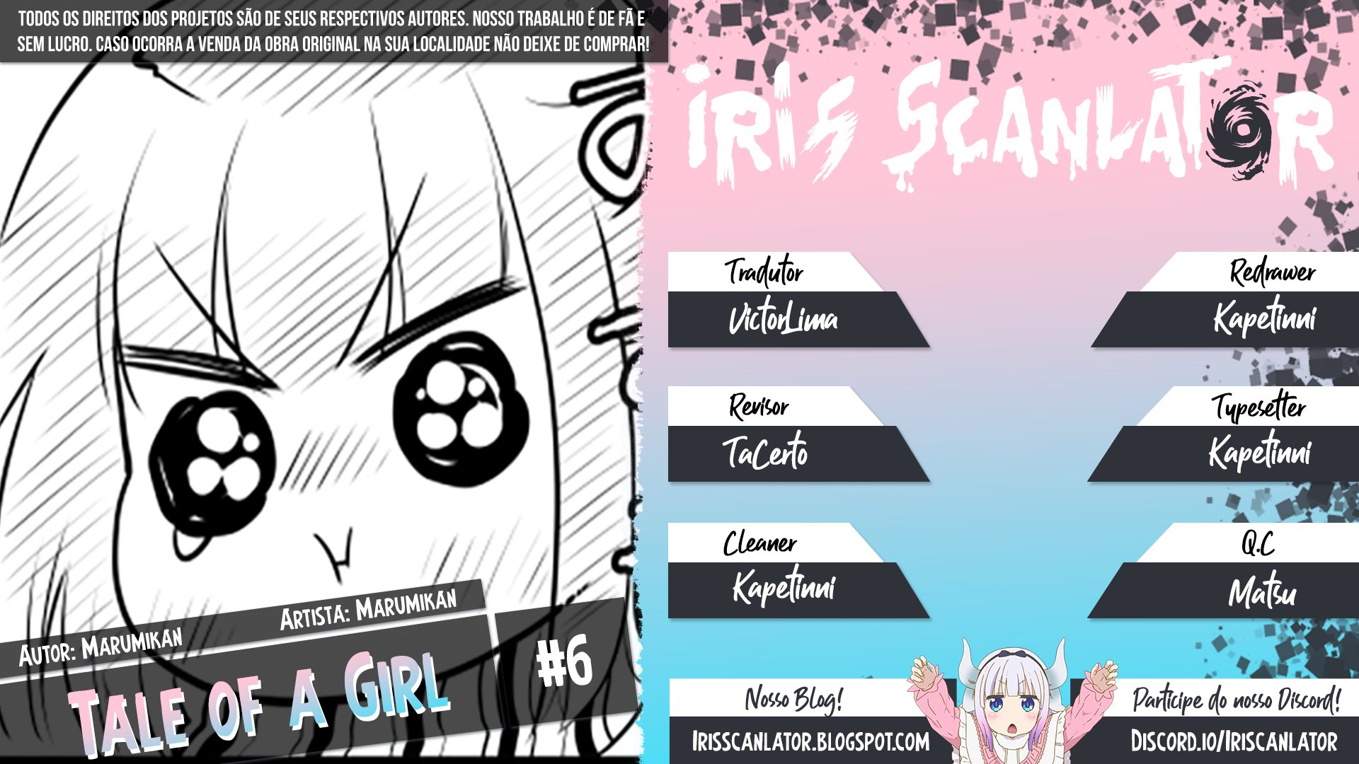 Onna ga Nigate na Yankee to Shoujo no Hanashi Vol. 1 Ch. 6 第1页